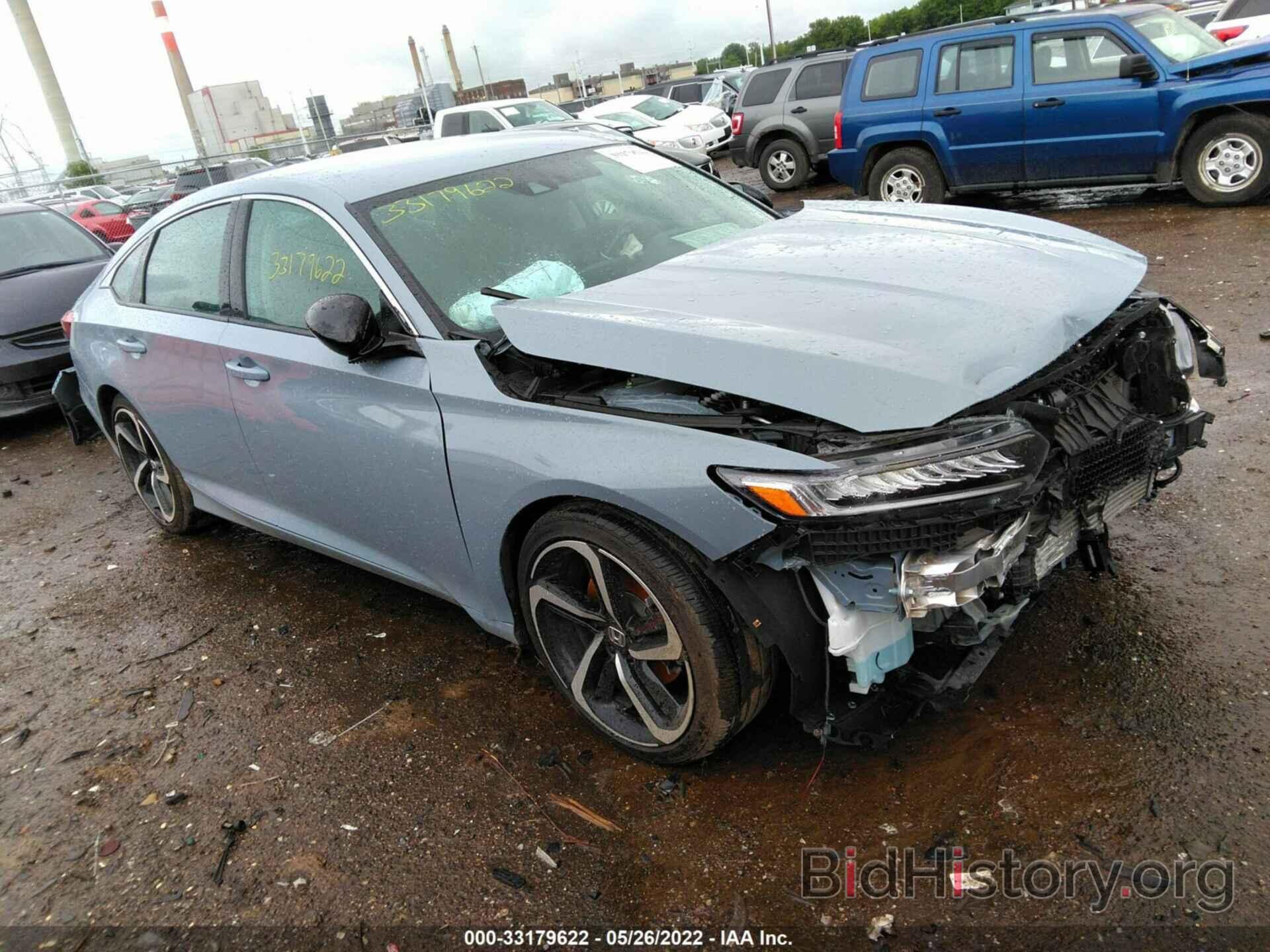 Photo 1HGCV1F48MA024448 - HONDA ACCORD SEDAN 2021