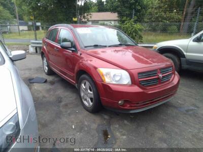 2008 Dodge CALIBER SXT, красный — VIN 1B3HB48B88D760371, IAAI
