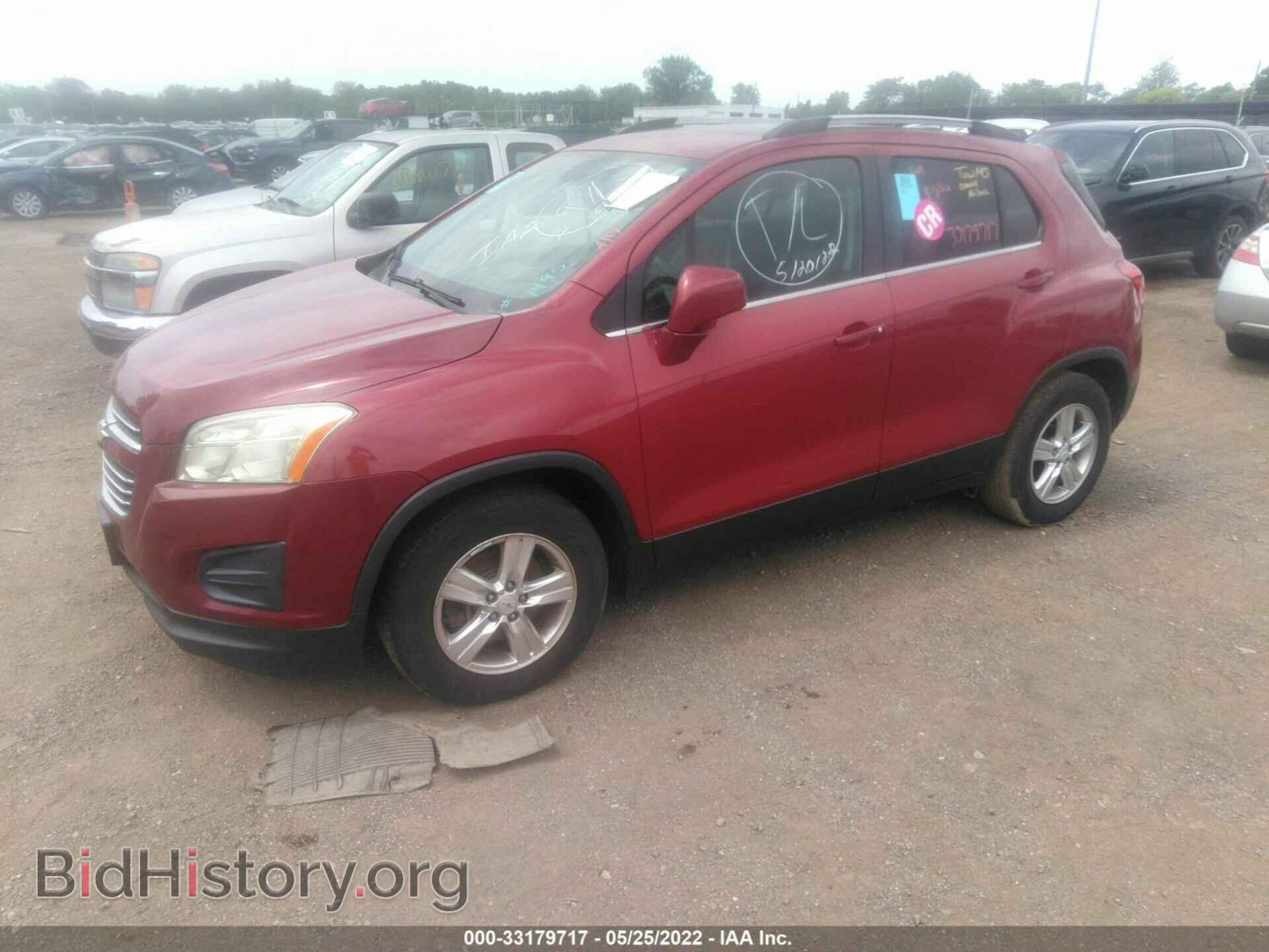 2015 CHEVROLET TRAX - VIN: KL7CJLSB3FB257495 - Фото 2
