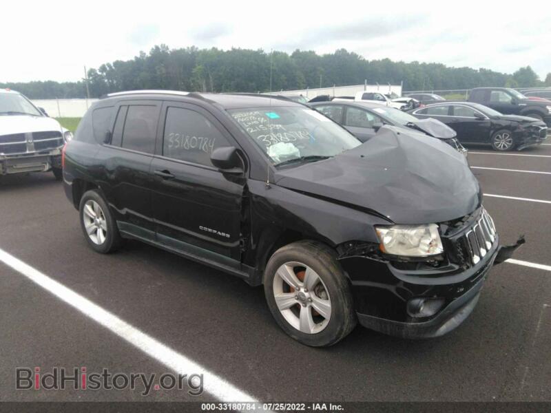 2011 Jeep COMPASS Sport (VIN 1J4NT1FB7BD215389) — фото 1 из 11, IAAI, повреждение: передняя часть