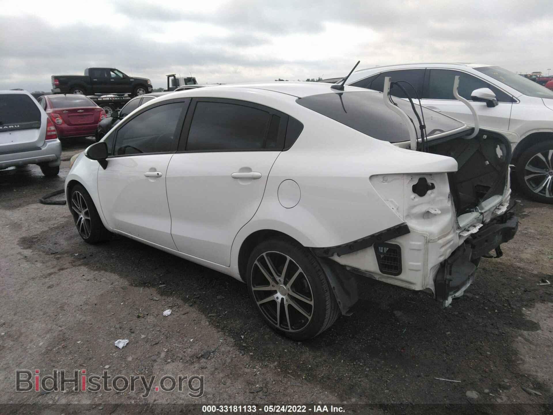 2013 KIA RIO - VIN: KNADM4A33D6231982 - Photo 3