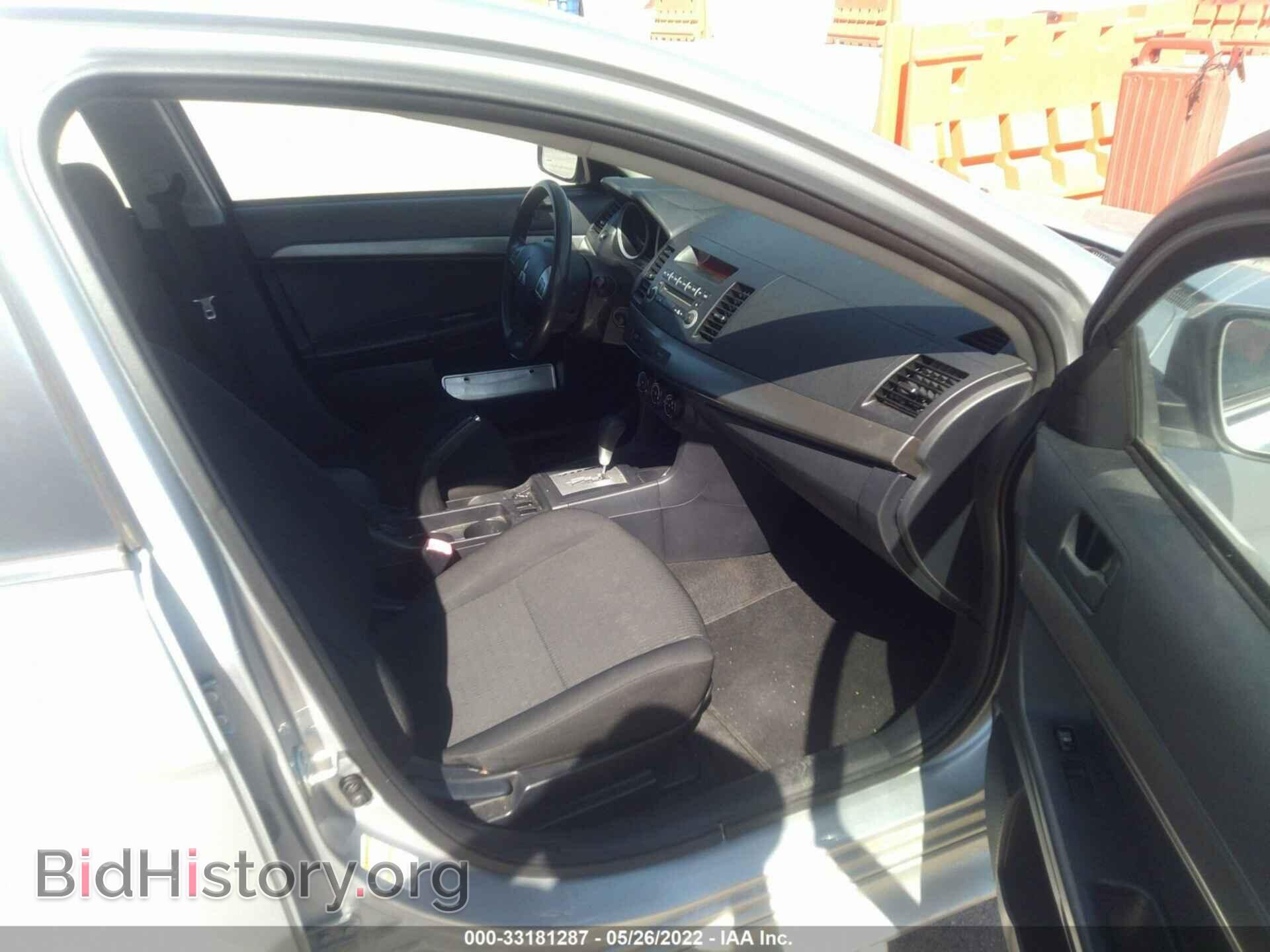 2012 MITSUBISHI LANCER - VIN: JA32V2FW4CU016859 - Фото 5