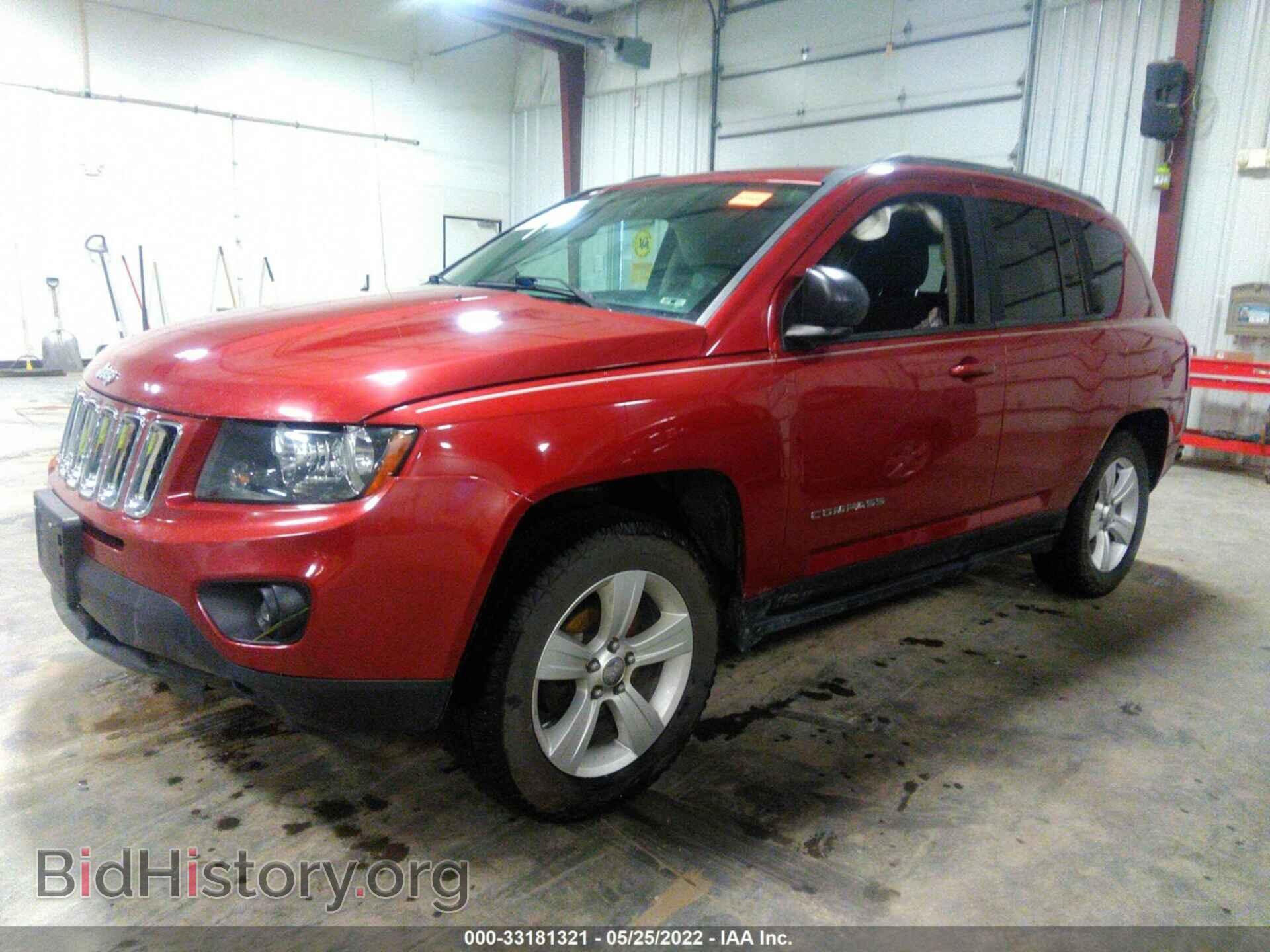 2014 JEEP COMPASS - VIN: 1C4NJDBB6ED842219 - Фото 2
