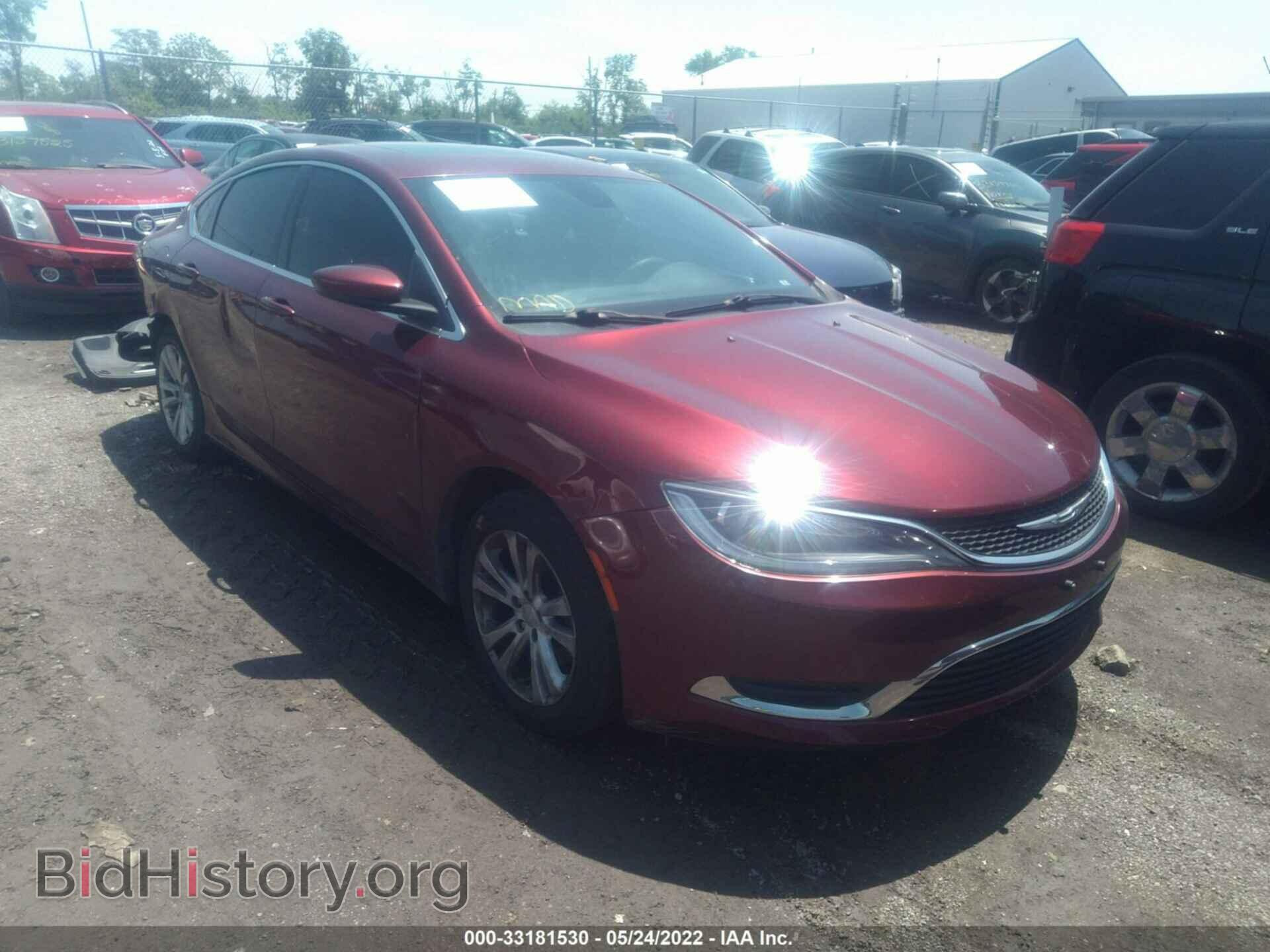 Фотография 1C3CCCAB9FN669373 - CHRYSLER 200 2015