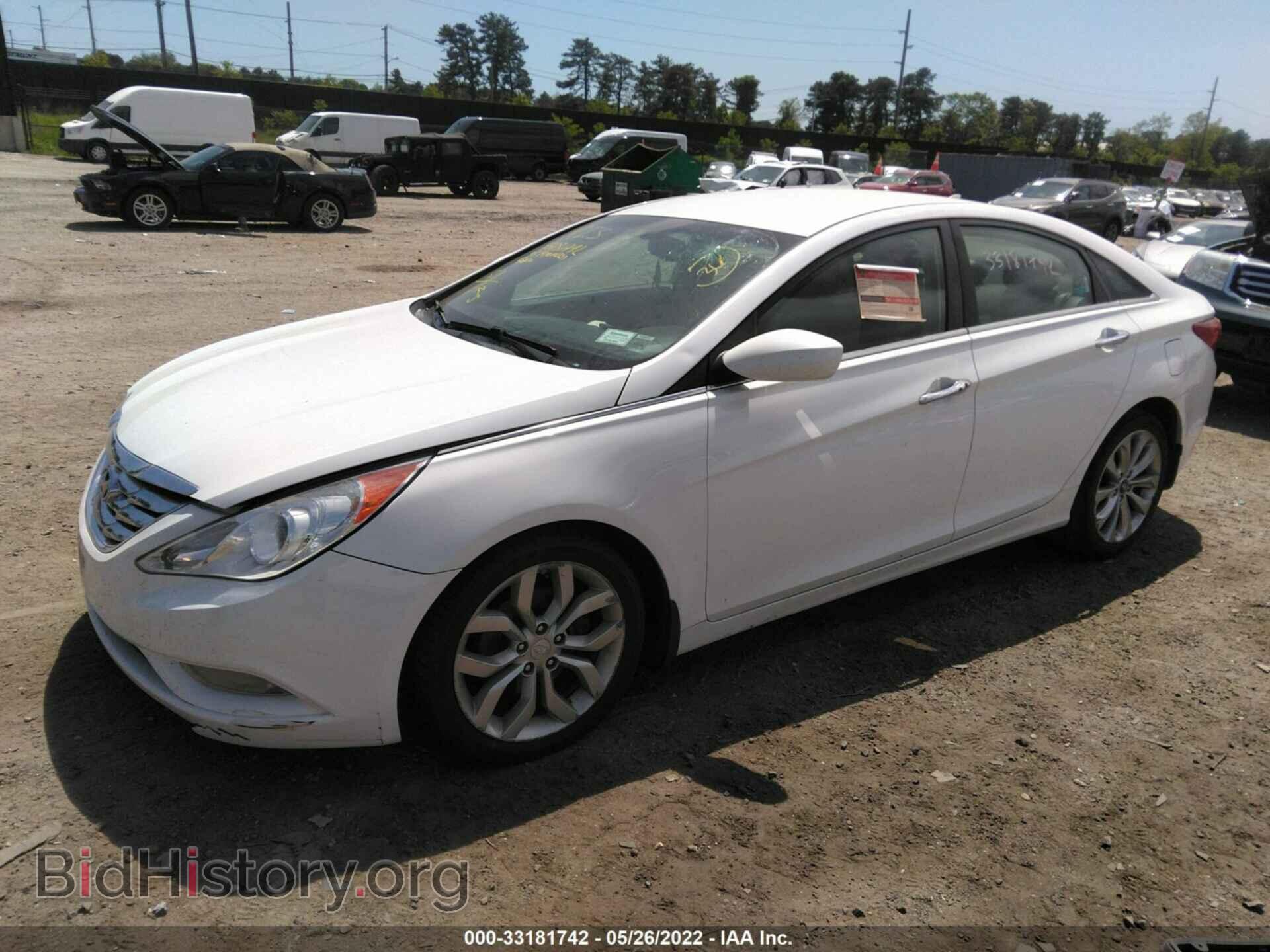 2013 HYUNDAI SONATA - VIN: 5NPEC4AC5DH628349 - Фото 2
