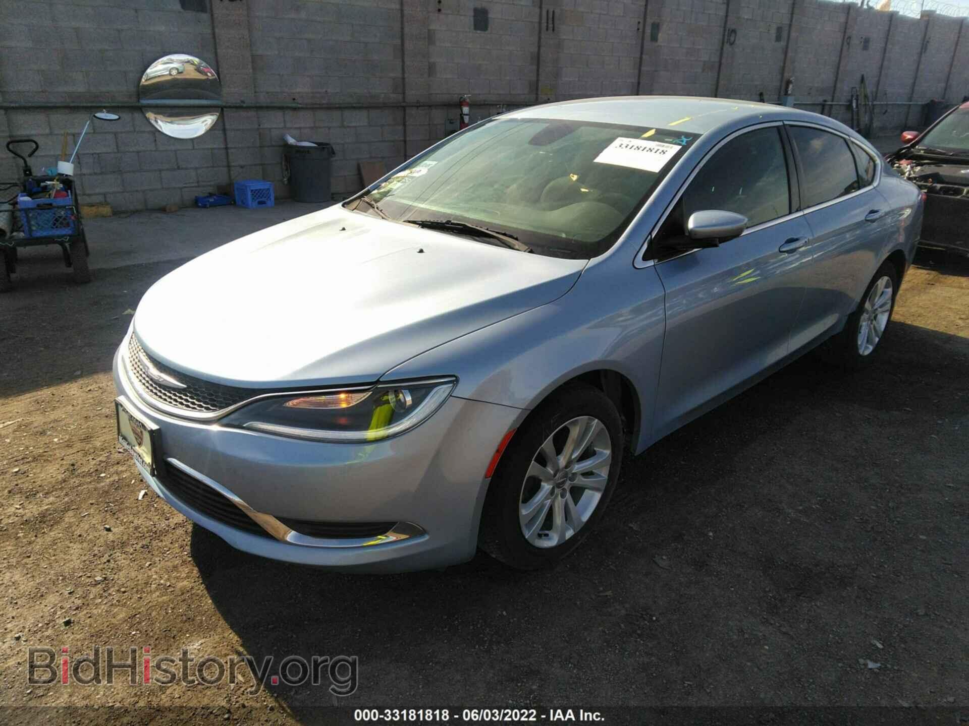 2015 CHRYSLER 200 - VIN: 1C3CCCAB9FN723660 - Фото 2