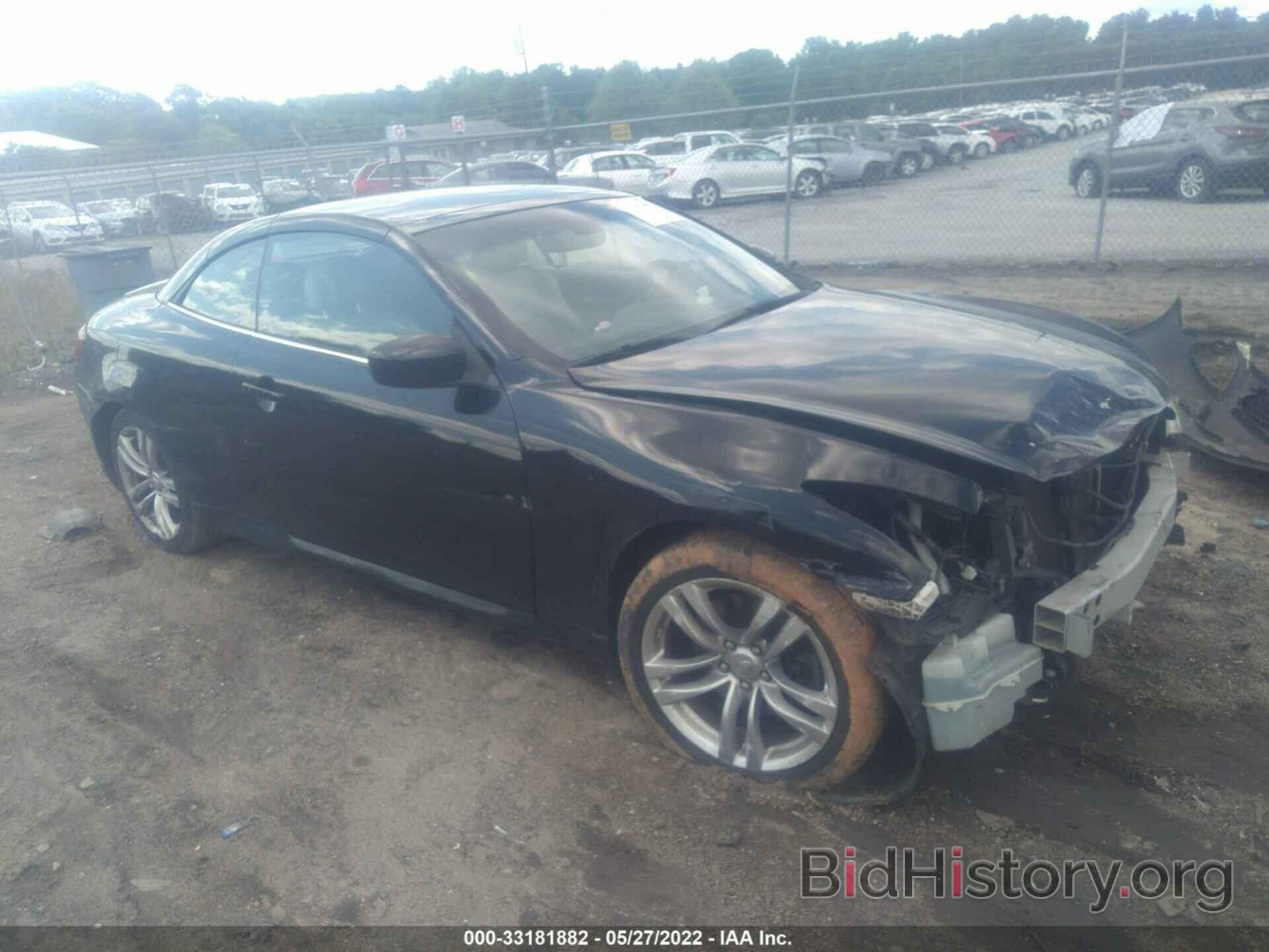 Photo JNKCV66E49M720295 - INFINITI G37 CONVERTIBLE 2009