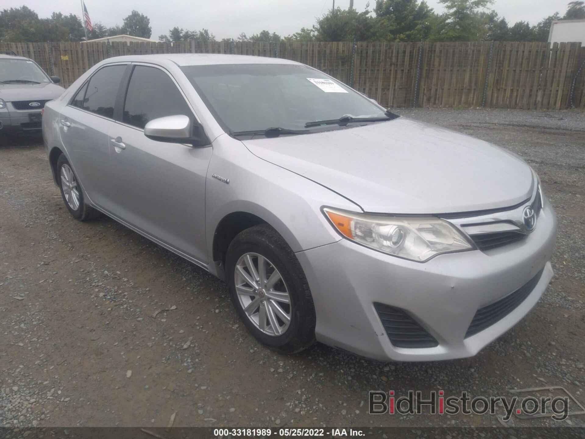 Photo 4T1BD1FK4CU006615 - TOYOTA CAMRY HYBRID 2012