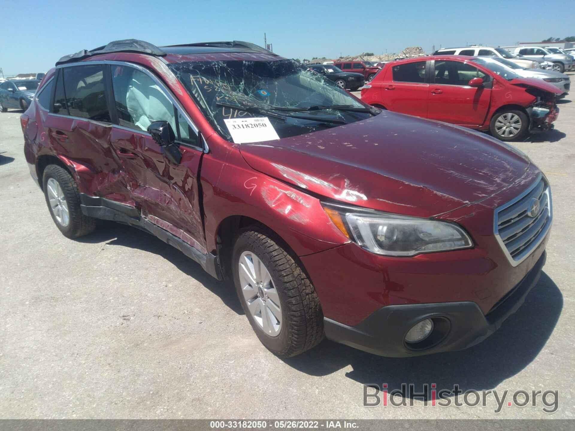 Photo 4S4BSBEC2G3225350 - SUBARU OUTBACK 2016