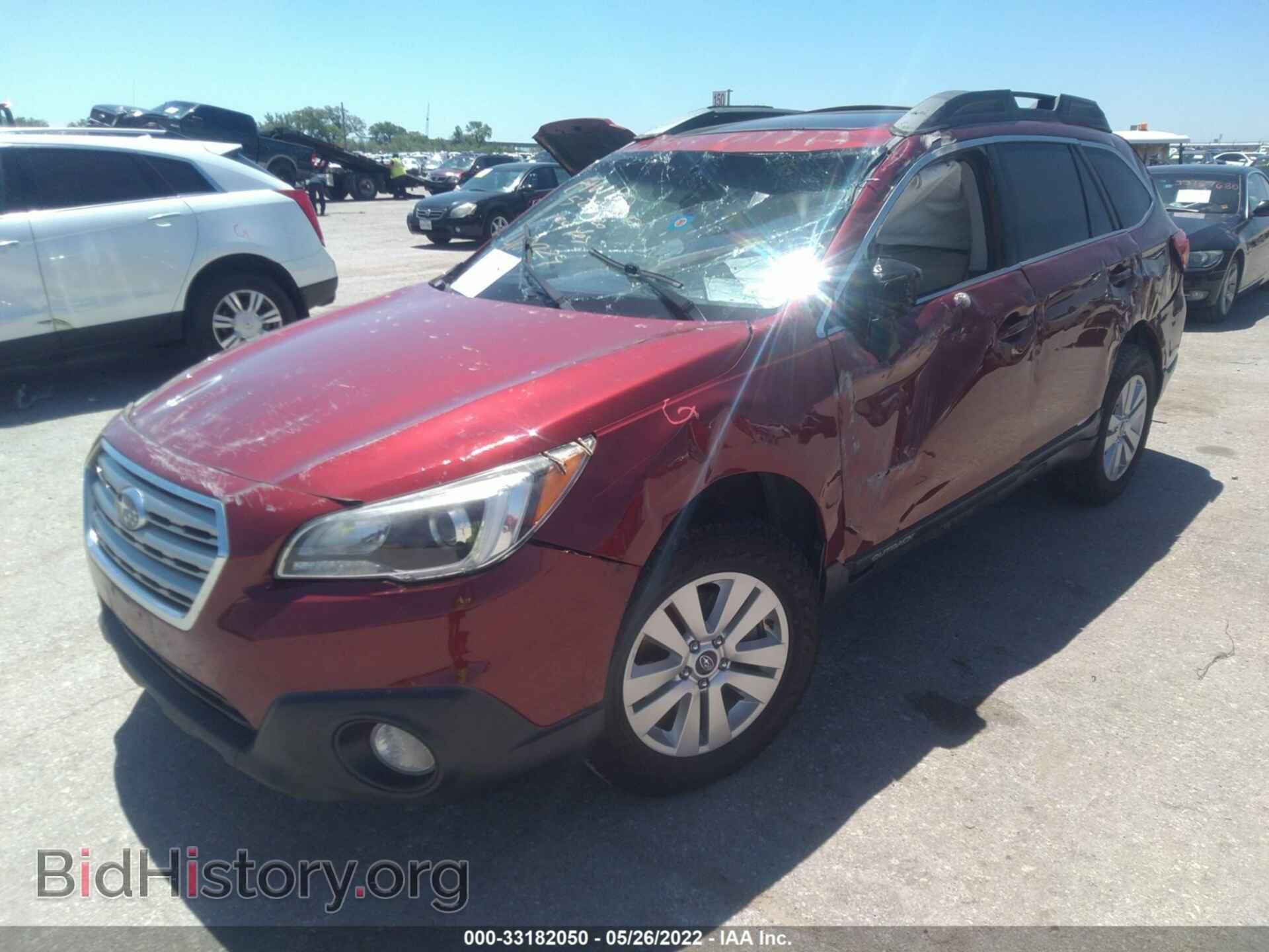 2016 SUBARU OUTBACK - VIN: 4S4BSBEC2G3225350 - Фото 2