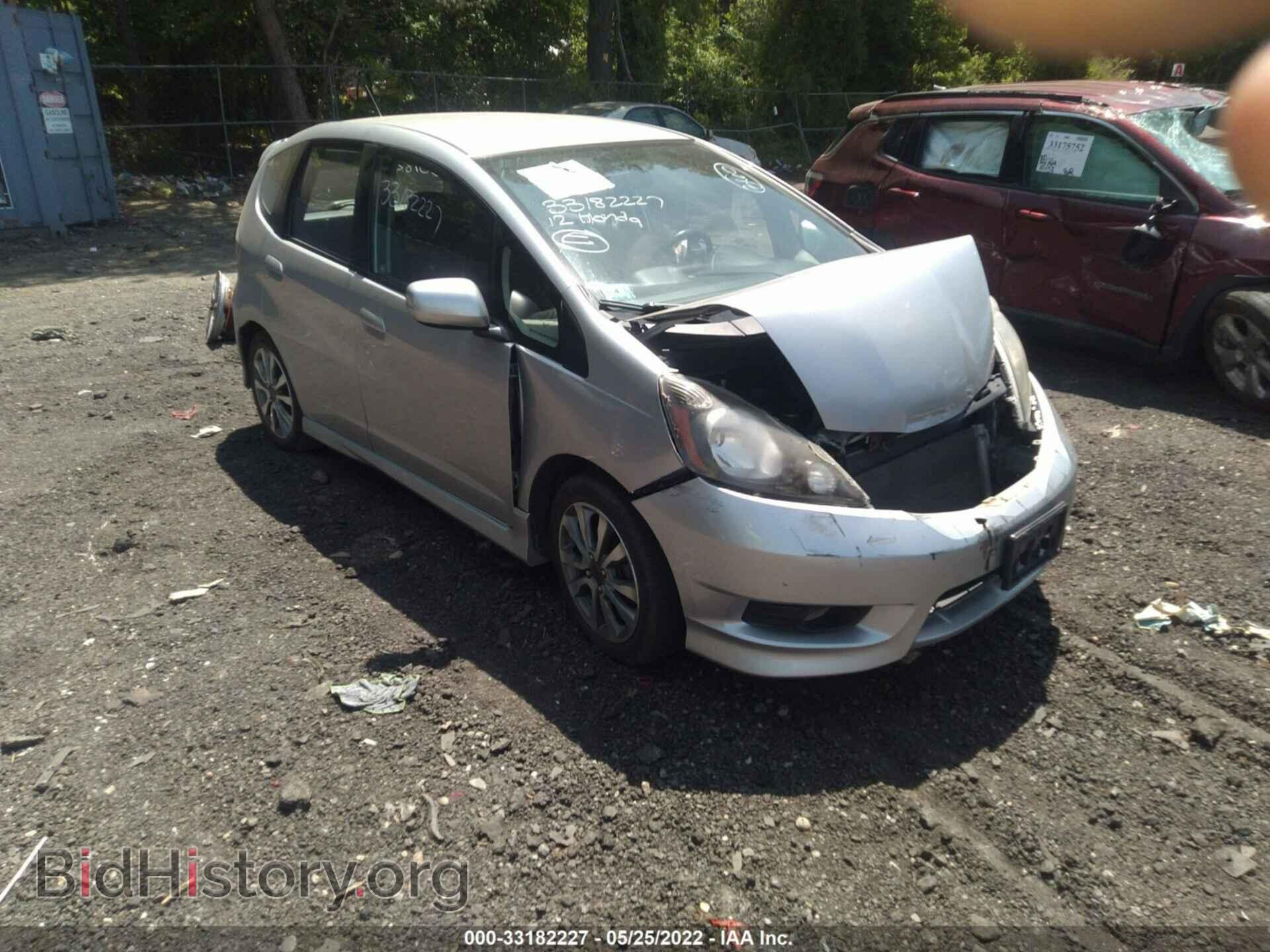 Фотография JHMGE8H5XCC008946 - HONDA FIT 2012