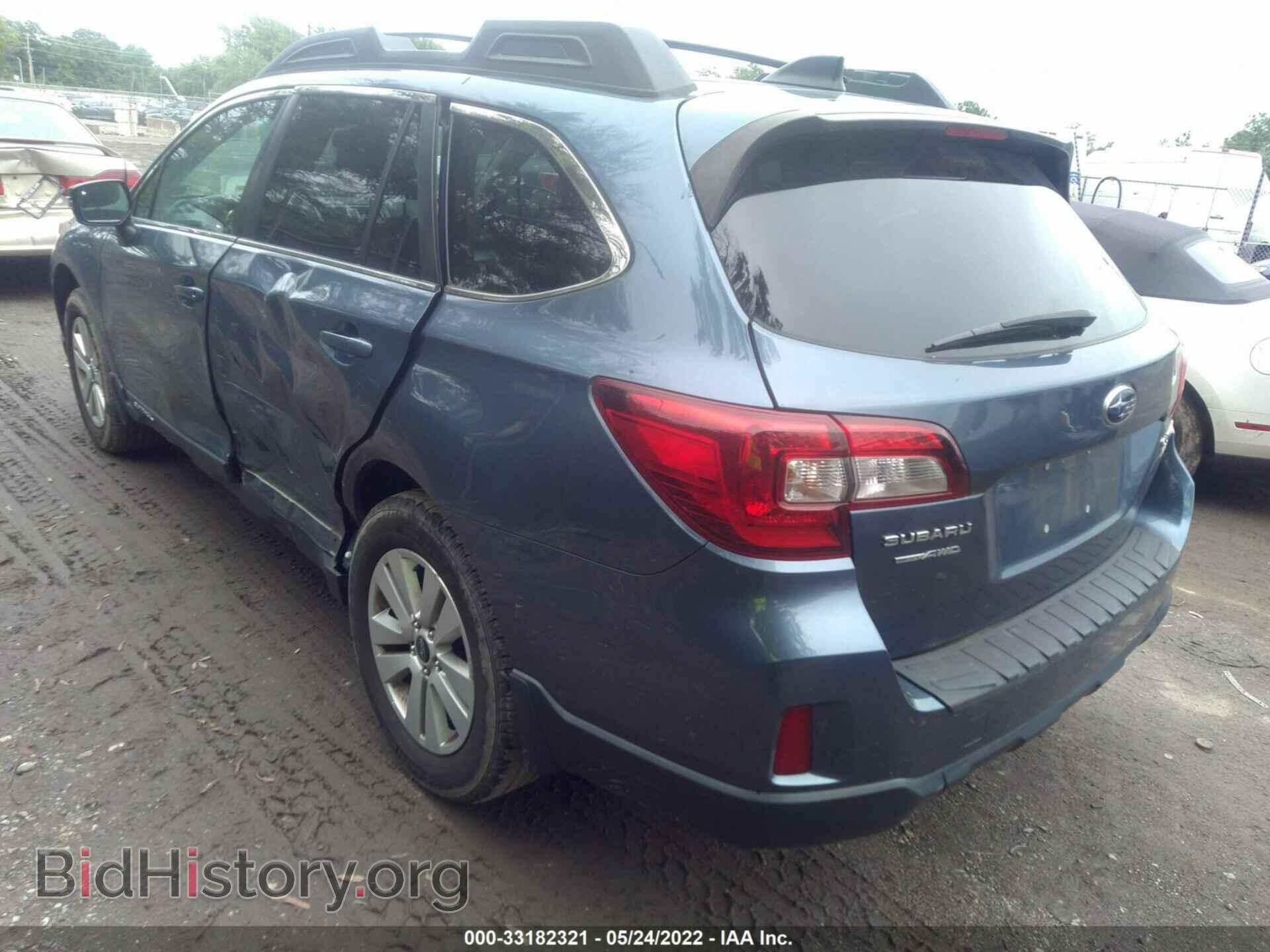 2016 SUBARU OUTBACK - VIN: 4S4BSAFC0G3307943 - Фото 3