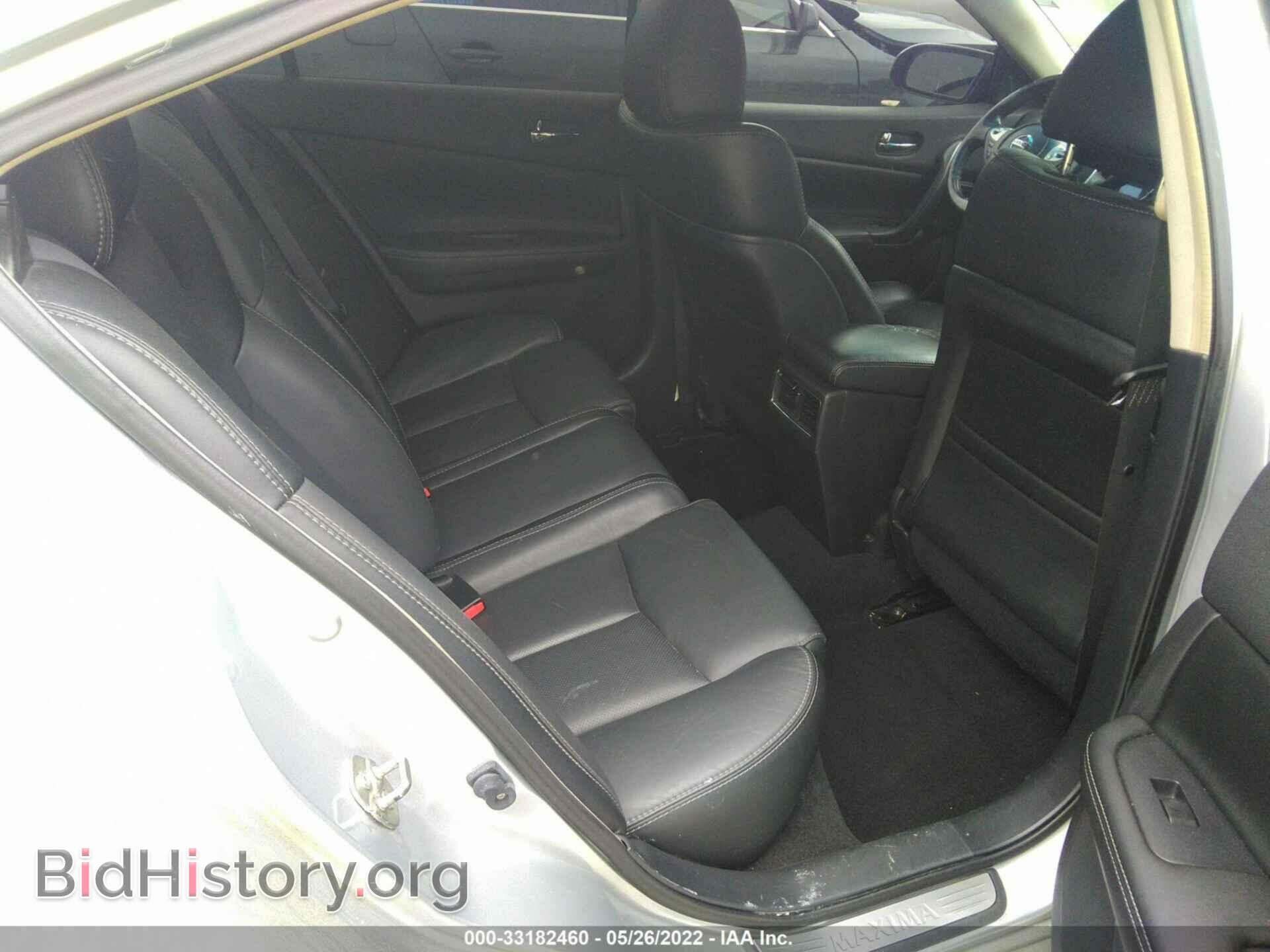 2012 NISSAN MAXIMA - VIN: 1N4AA5AP1CC846043 - Фото 8