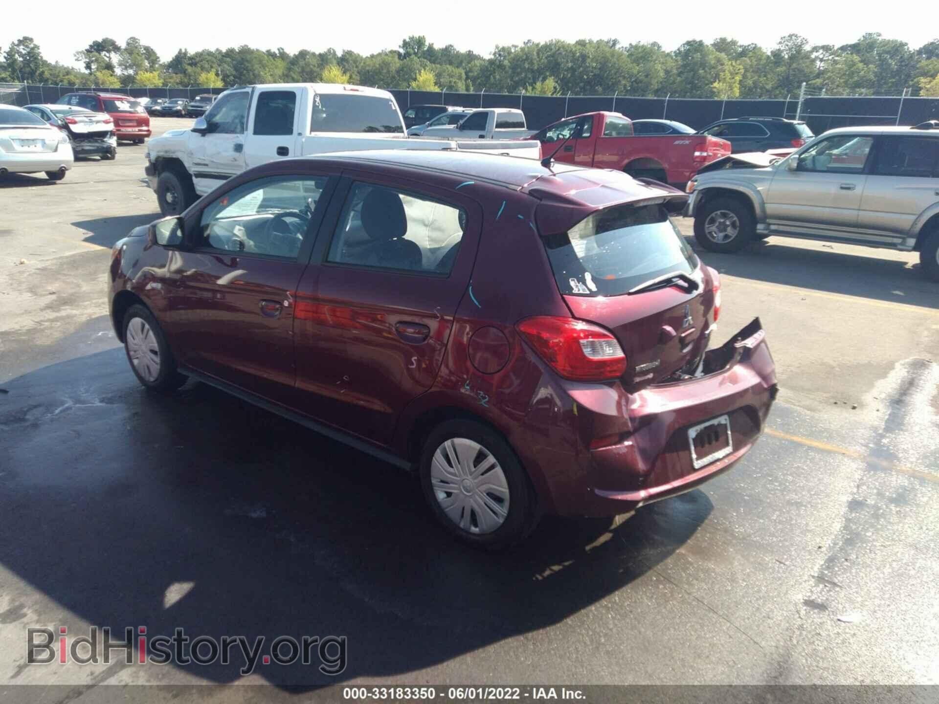 2019 MITSUBISHI MIRAGE - VIN: ML32A3HJ4KH007545 - Фото 3
