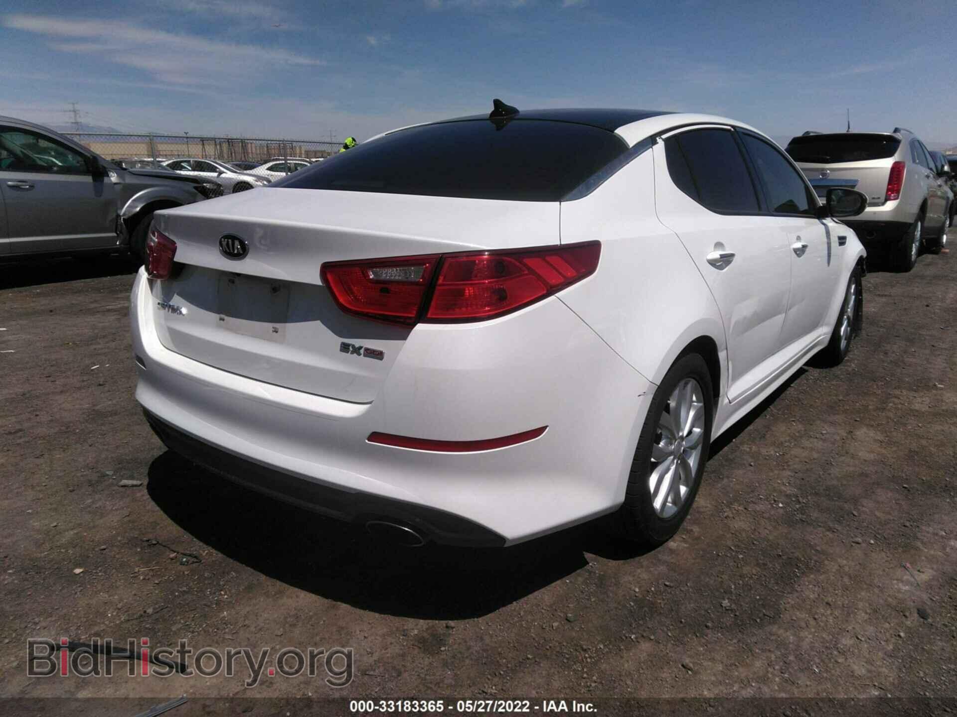 2015 KIA OPTIMA - VIN: 5XXGN4A71FG482956 - Photo 4
