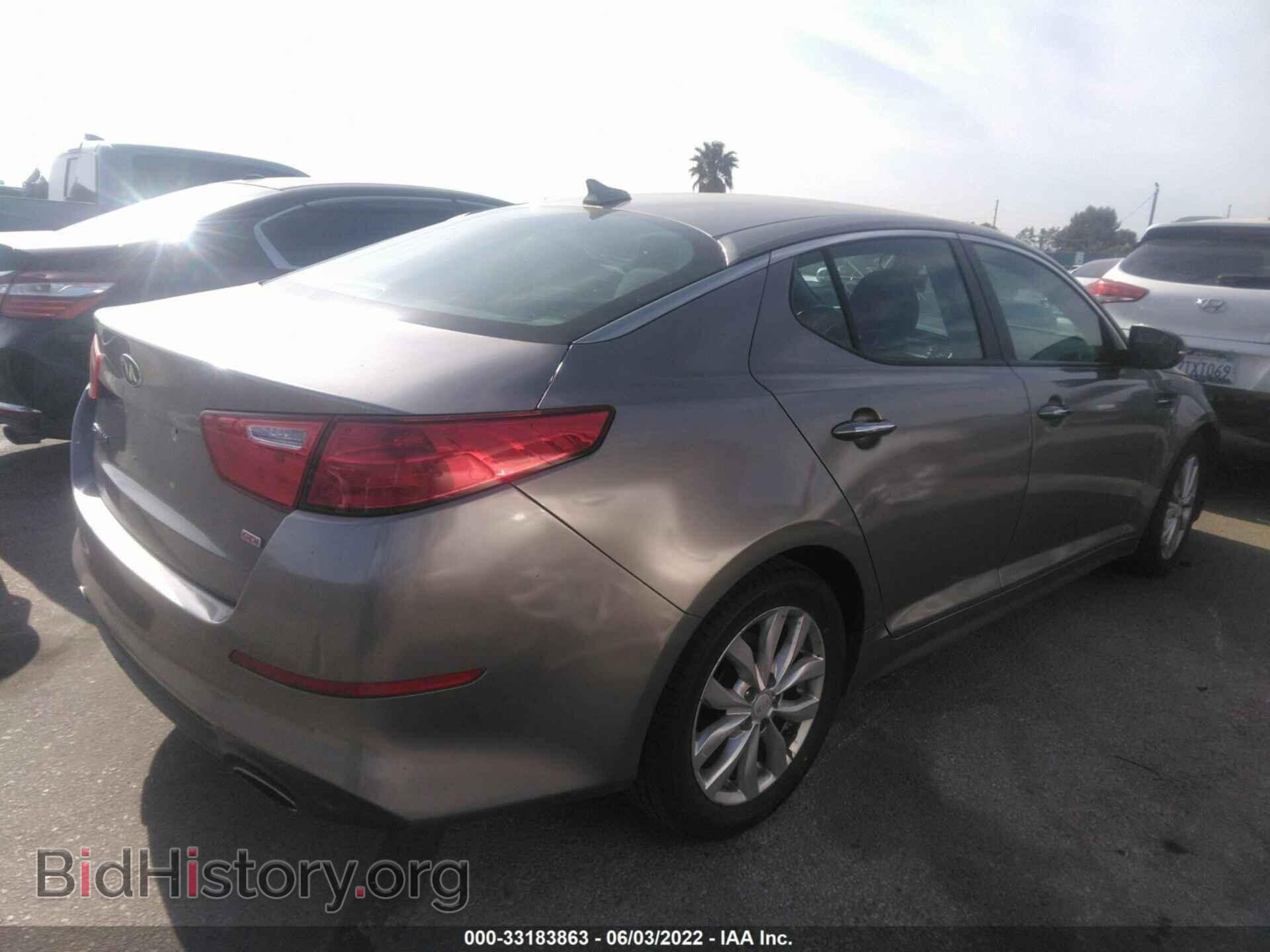 2015 KIA OPTIMA - VIN: 5XXGM4A77FG451987 - Фото 4