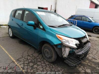 2014 Nissan VERSA NOTE S/S Plus/SV/SL, teal — VIN 3N1CE2CP6EL414643, IAAI
