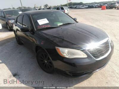 2013 Chrysler 200 Touring, черный — VIN 1C3CCBBB7DN570265, IAAI