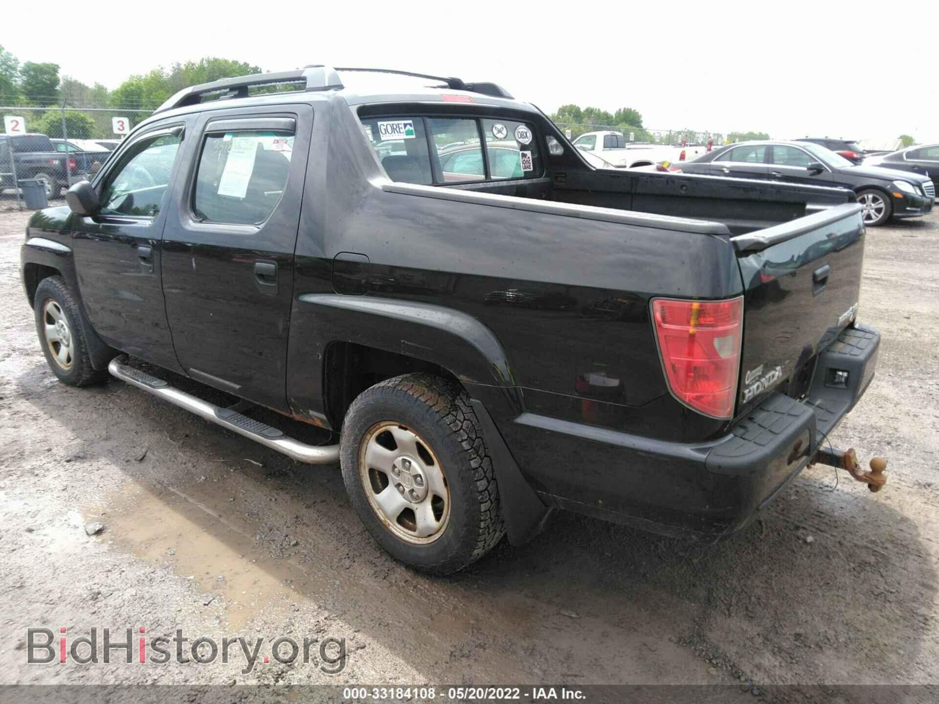 2010 HONDA RIDGELINE - VIN: 5FPYK1F22AB007201 - Фото 3