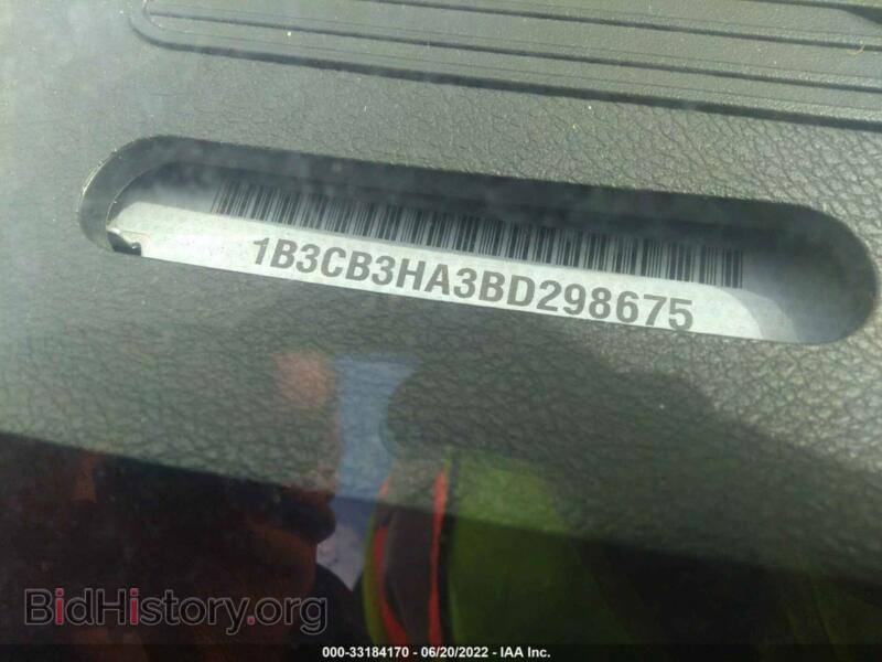 2011 Dodge CALIBER (VIN 1B3CB3HA3BD298675) — фото 9 из 10