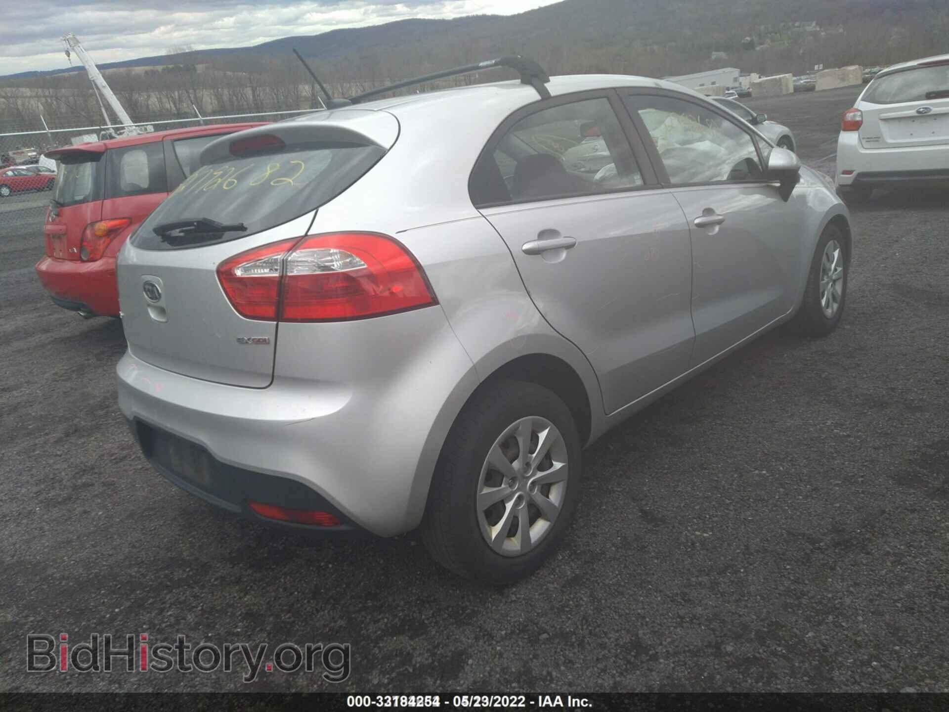 2012 KIA RIO - VIN: KNADN5A36C6031910 - Фото 4