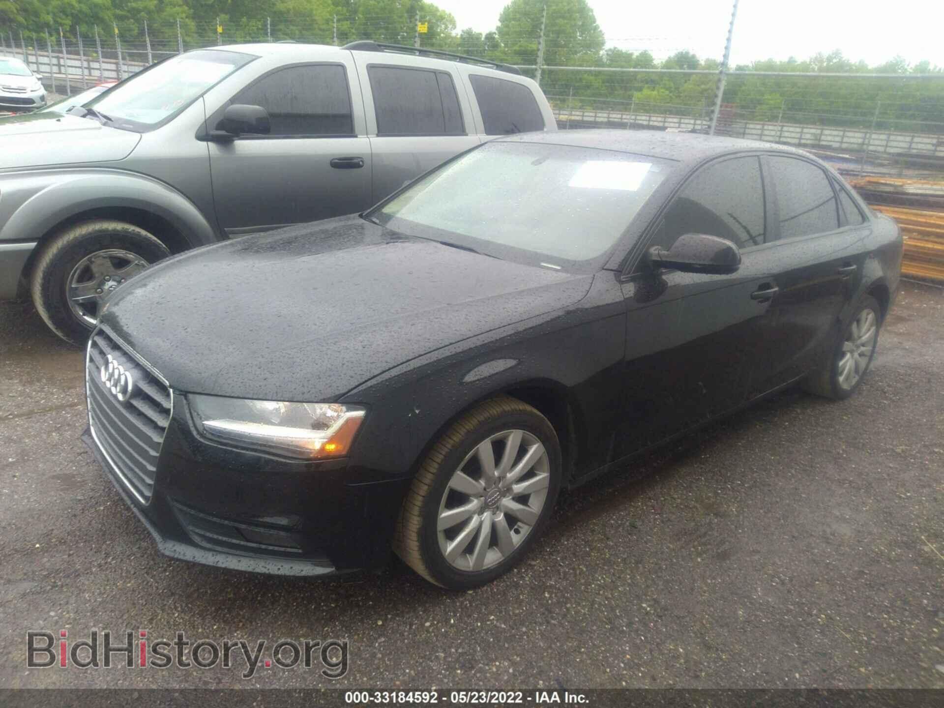 2013 AUDI A4 - VIN: WAUAFAFL2DA136007 - Photo 2