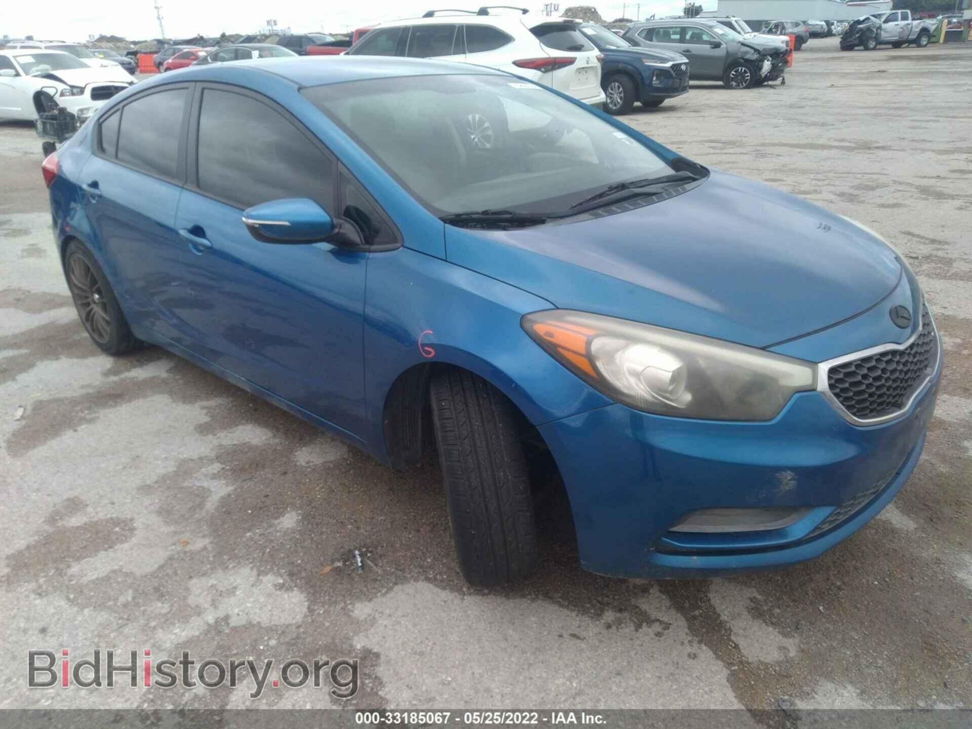 Photo KNAFX4A62E5205357 - KIA FORTE 2014