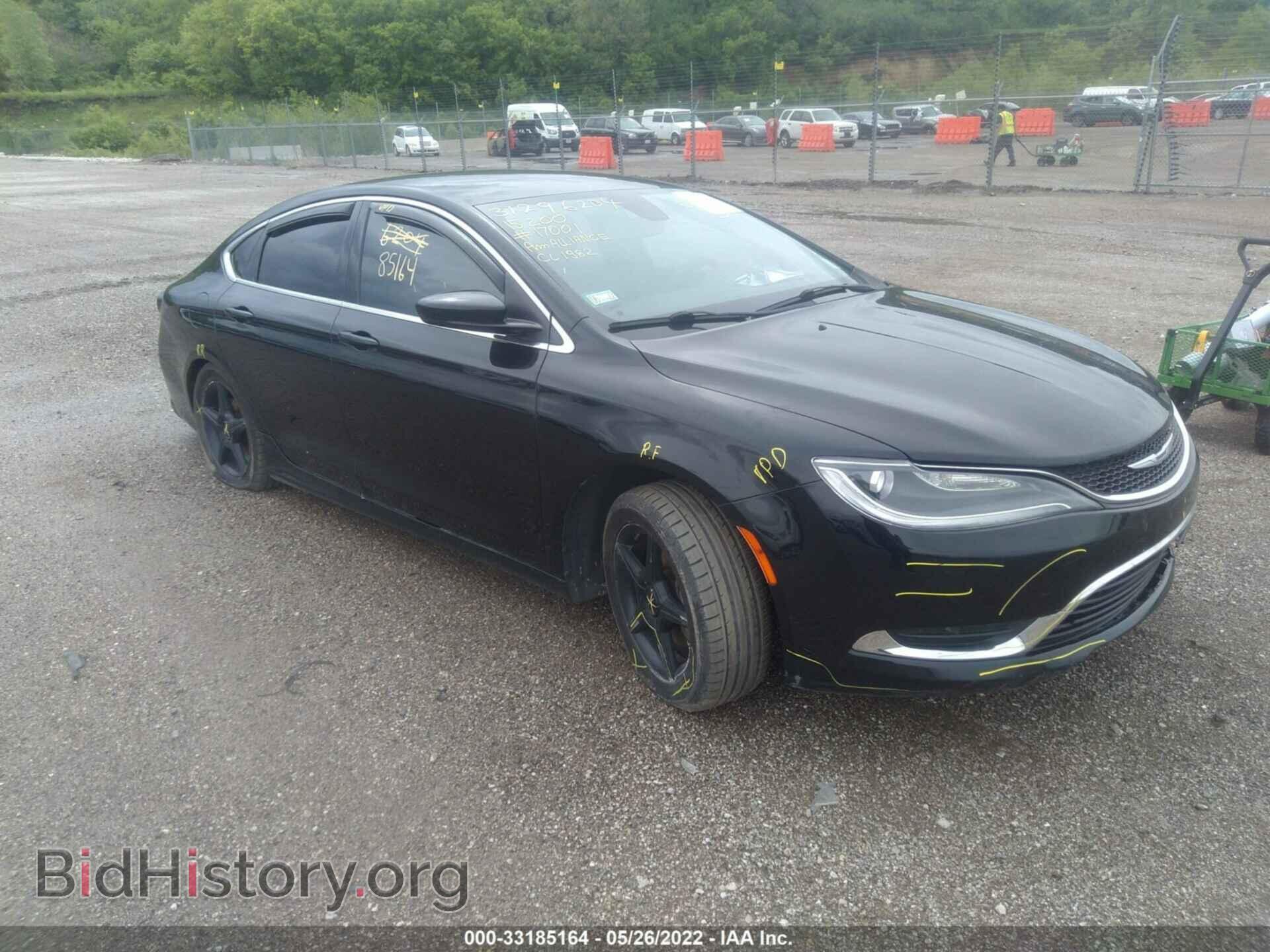Фотография 1C3CCCAB0FN696705 - CHRYSLER 200 2015