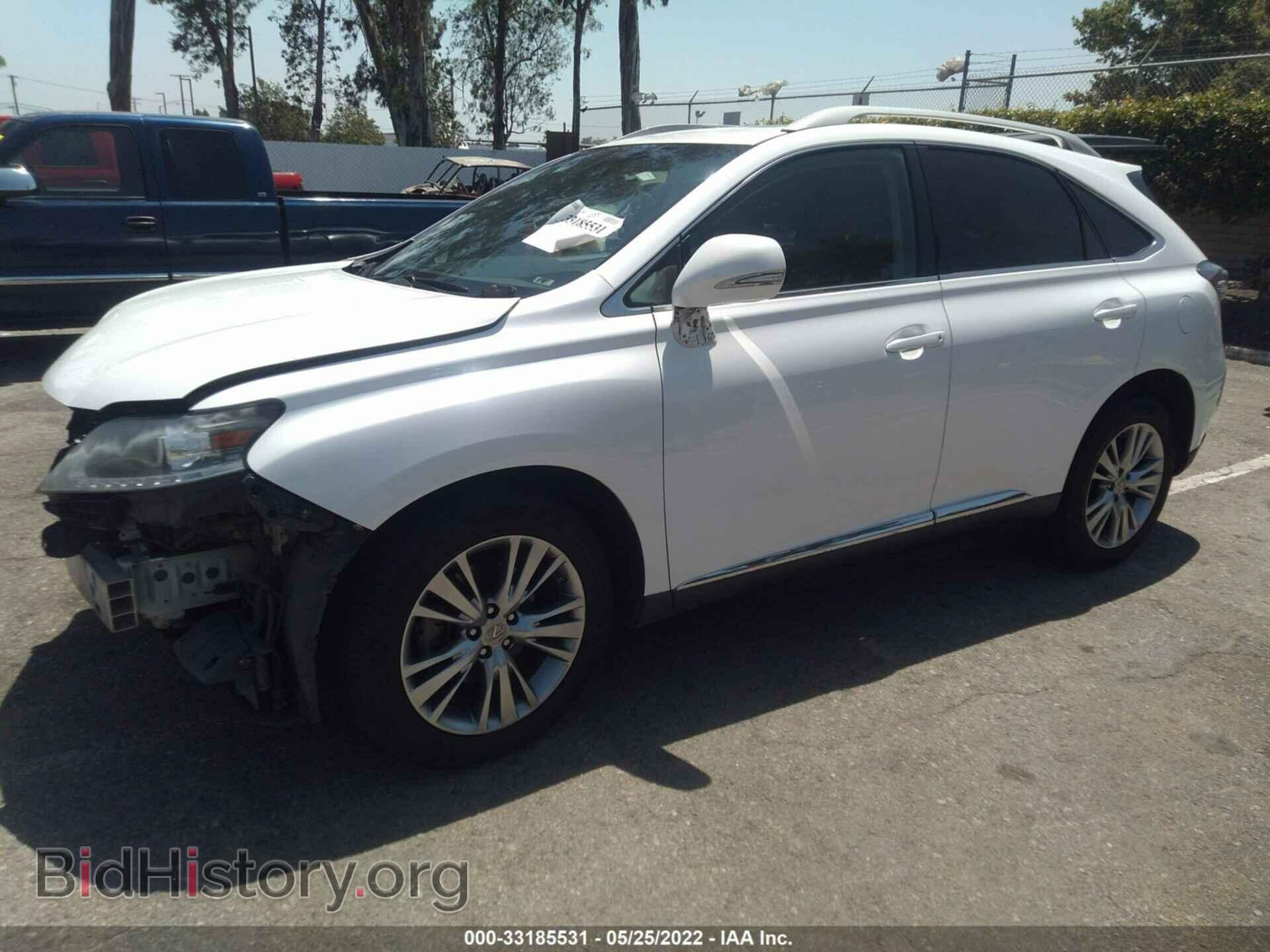2013 LEXUS RX 350 - VIN: 2T2ZK1BA5DC096468 - Фото 2