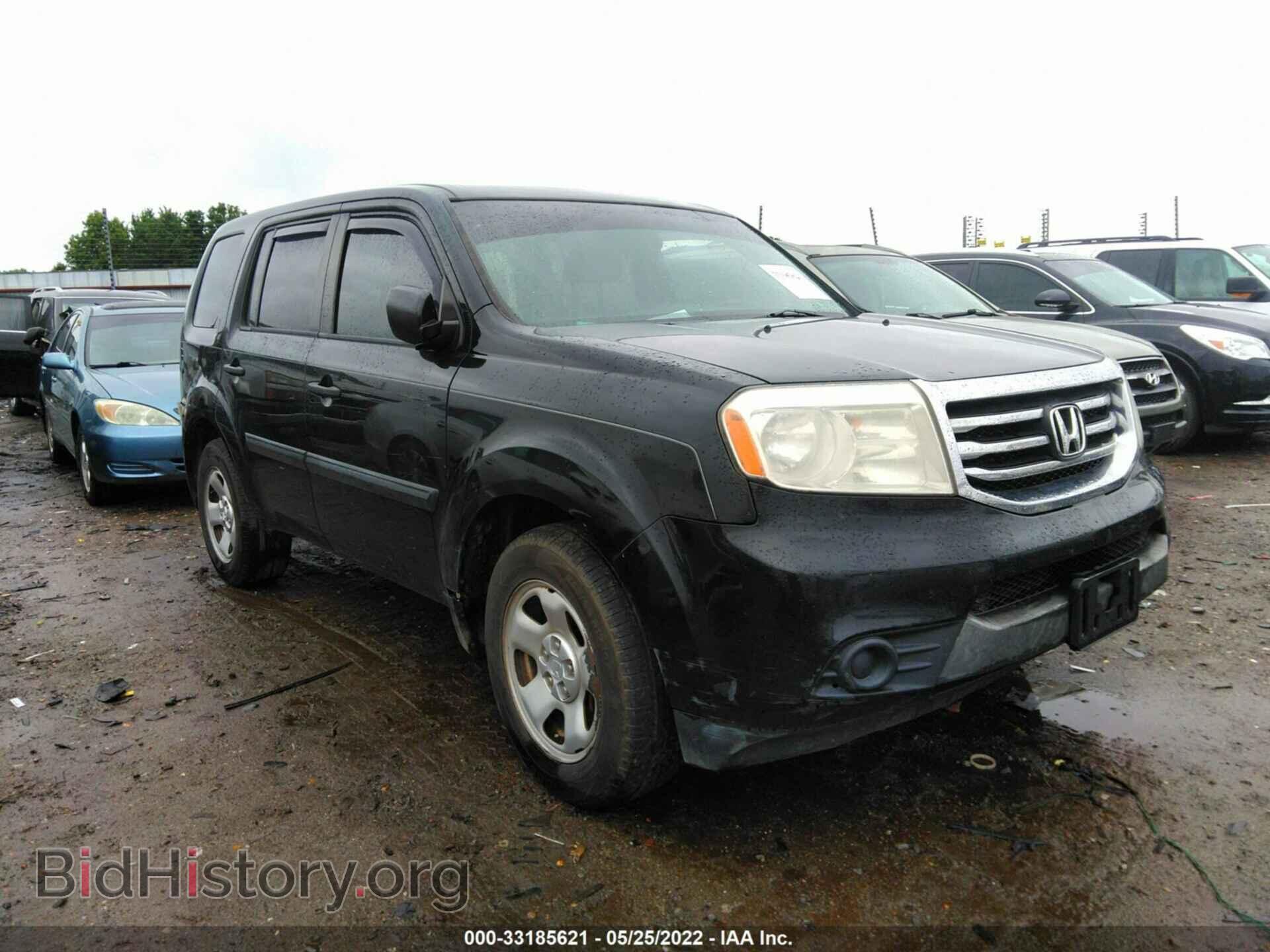 Фотография 5FNYF3H25CB042467 - HONDA PILOT 2012