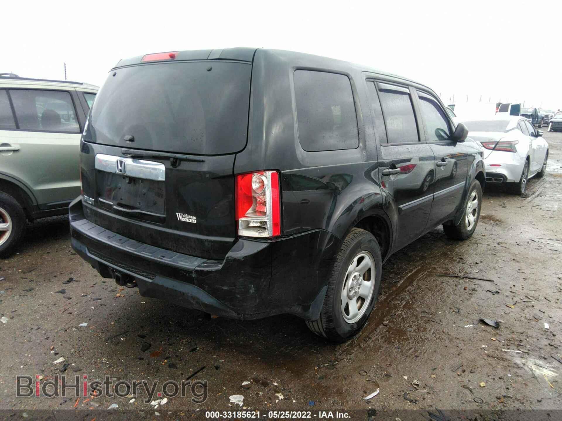 2012 HONDA PILOT - VIN: 5FNYF3H25CB042467 - Фото 4