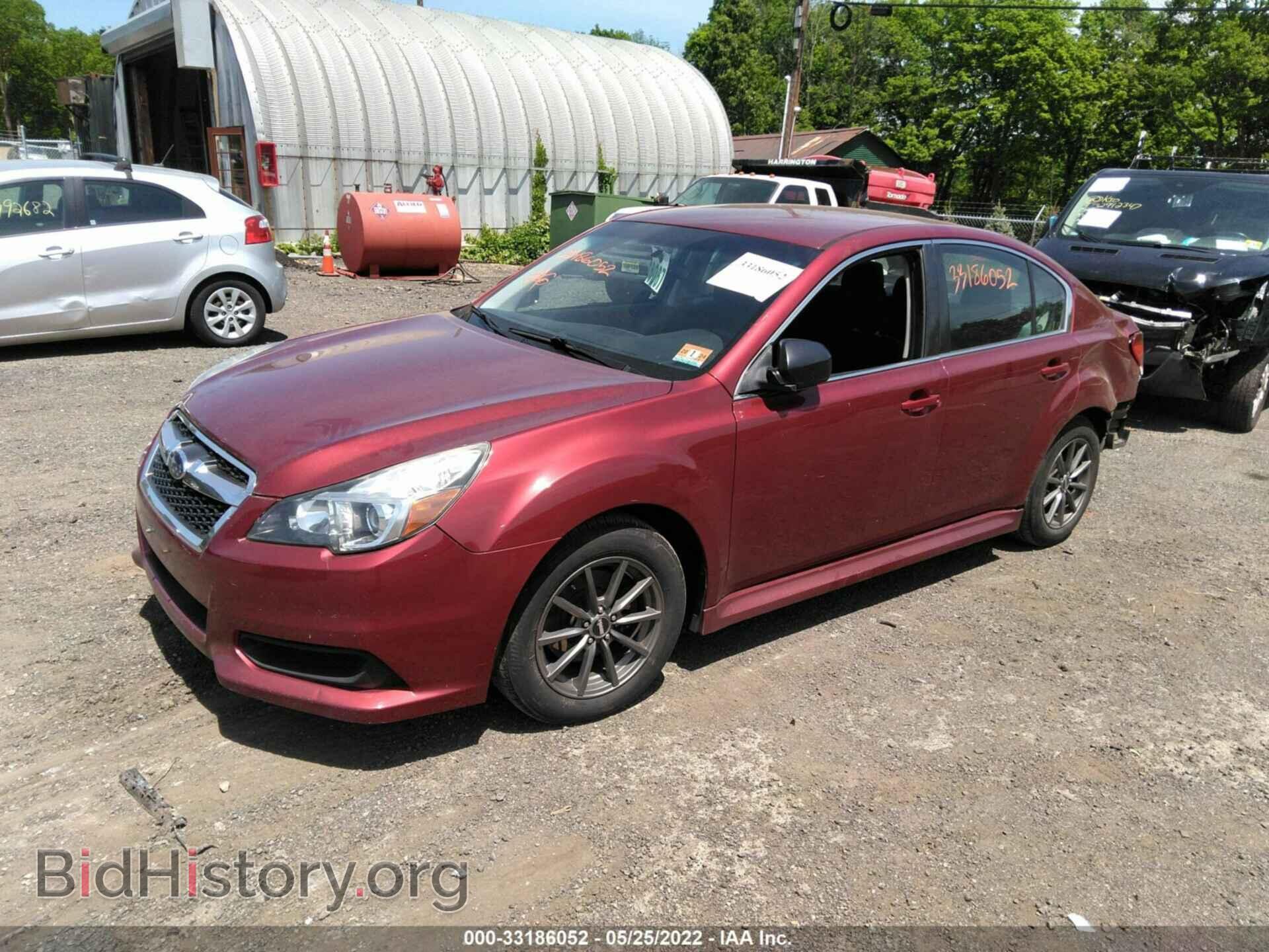 2013 SUBARU LEGACY - VIN: 4S3BMBA69D3039668 - Фото 2