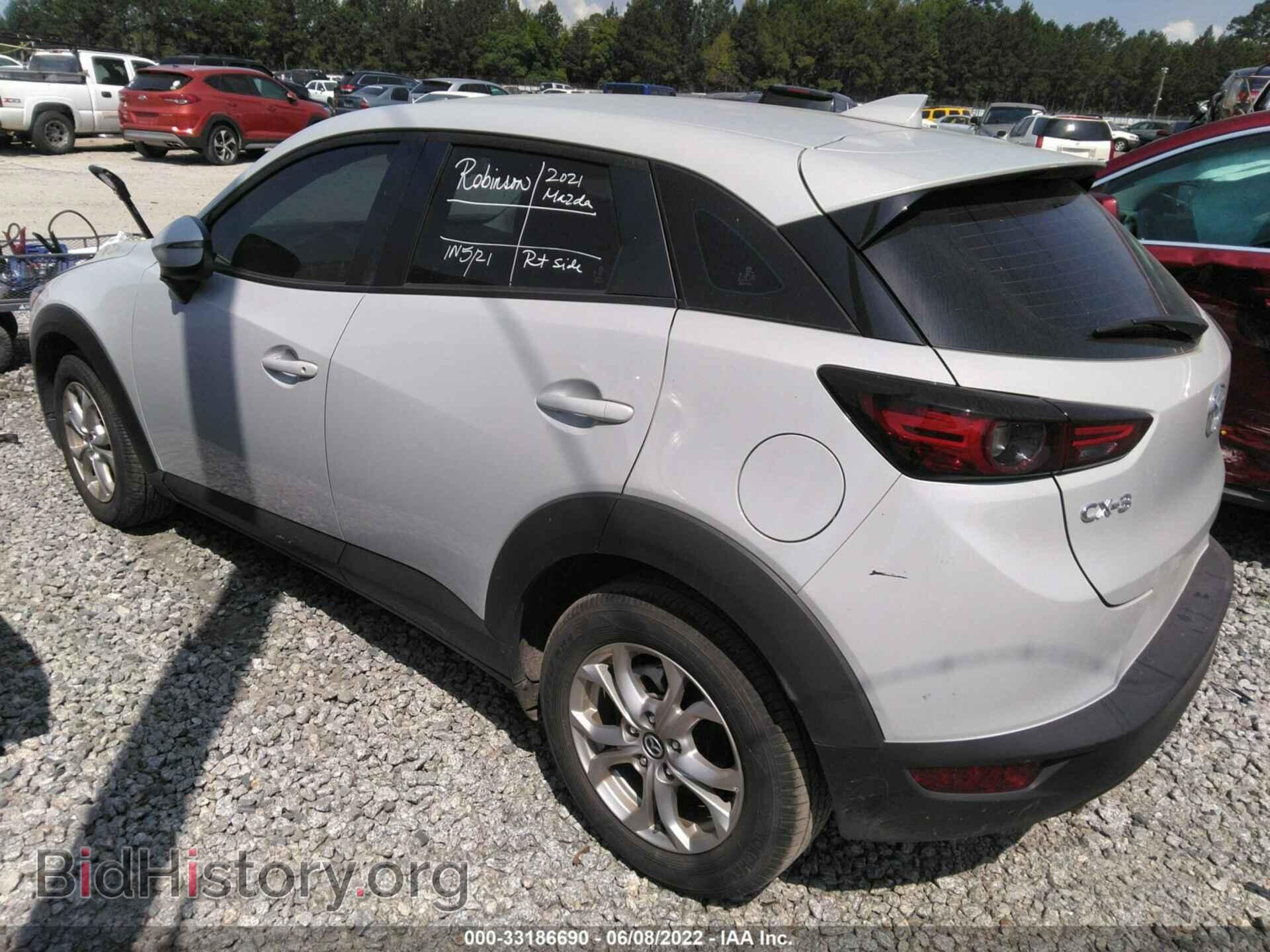 2021 MAZDA CX-3 - VIN: JM1DKDB70M1505324 - Фото 3