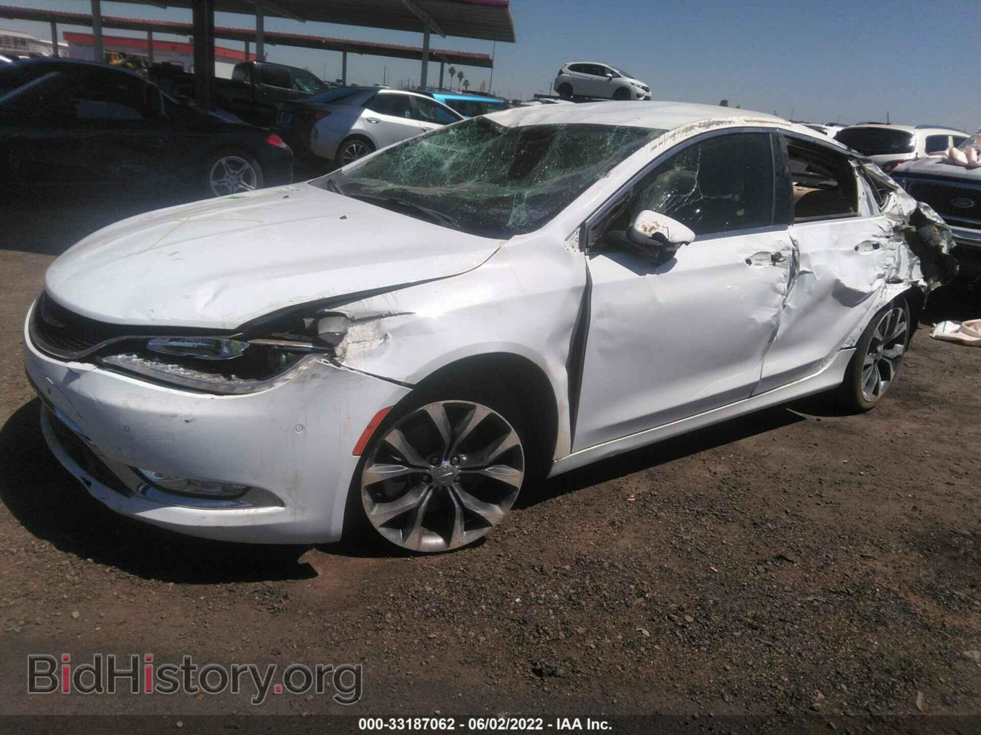 2016 CHRYSLER 200 - VIN: 1C3CCCCG6GN134270 - Фото 2