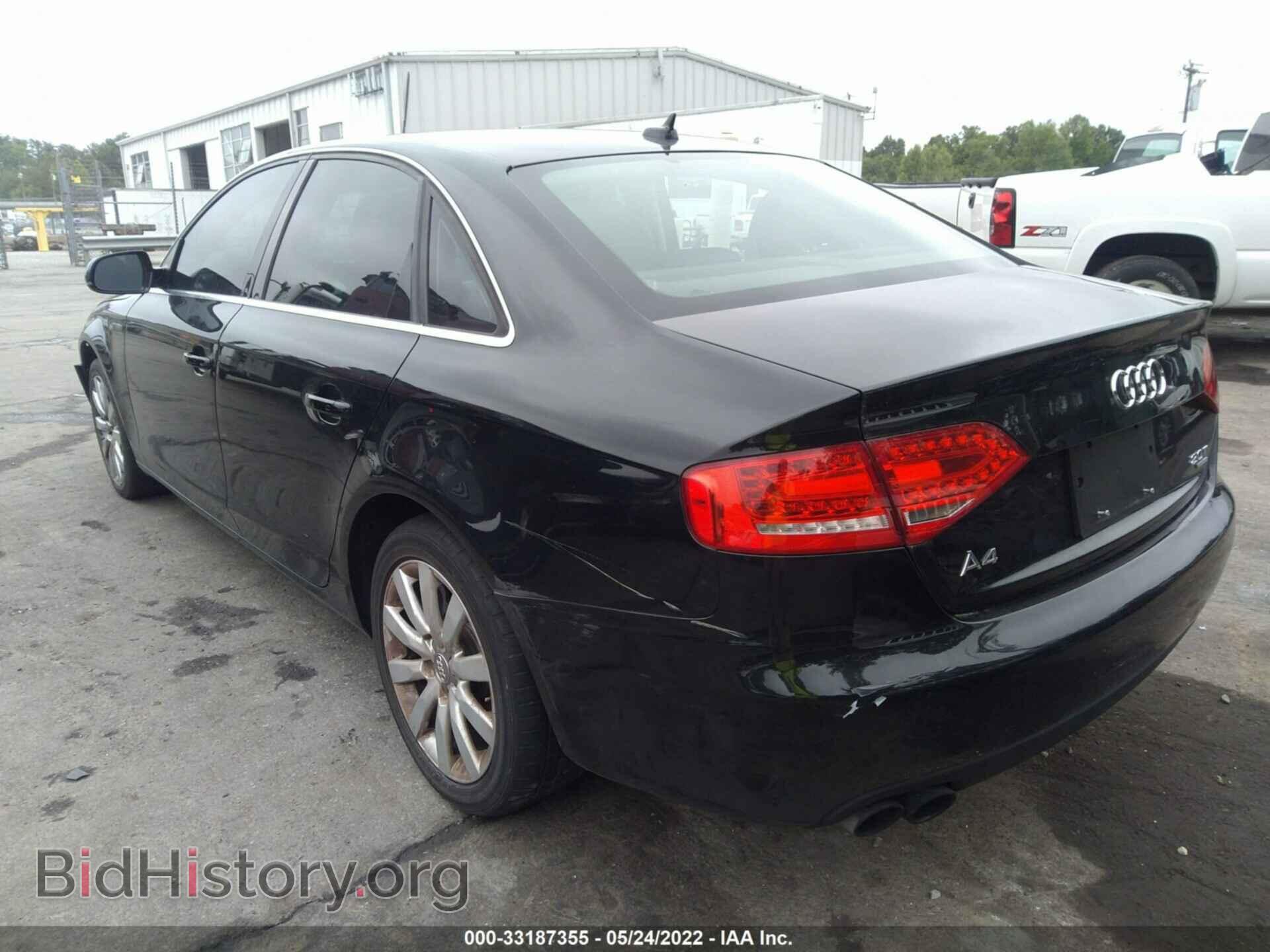 2012 AUDI A4 - VIN: WAUBFAFL9CA119577 - Фото 3