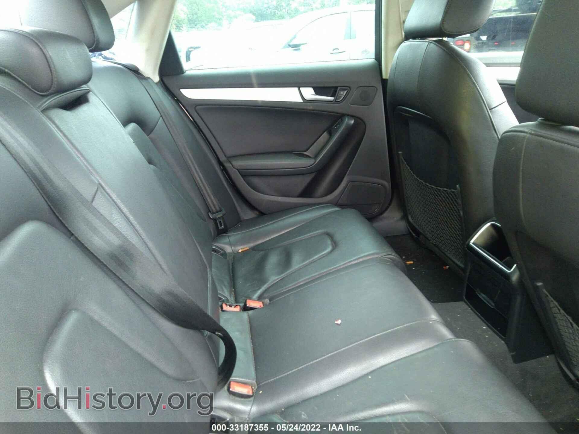 2012 AUDI A4 - VIN: WAUBFAFL9CA119577 - Фото 8