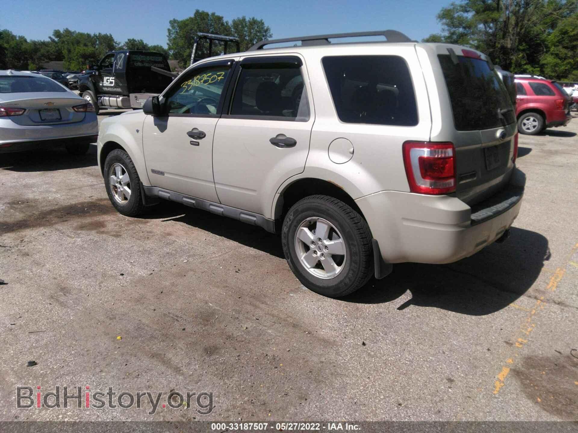 2008 FORD ESCAPE - VIN: 1FMCU93128KA09255 - Фото 3