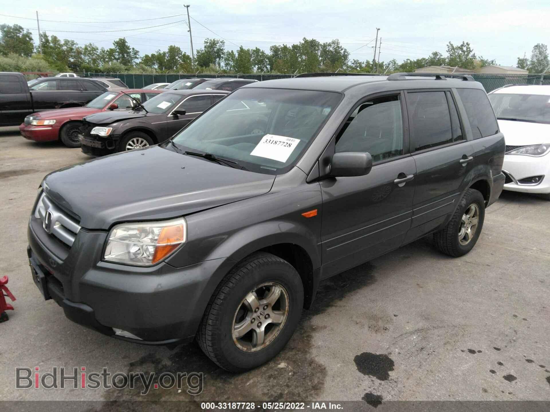 2007 HONDA PILOT - VIN: 2HKYF18437H535996 - Фото 2