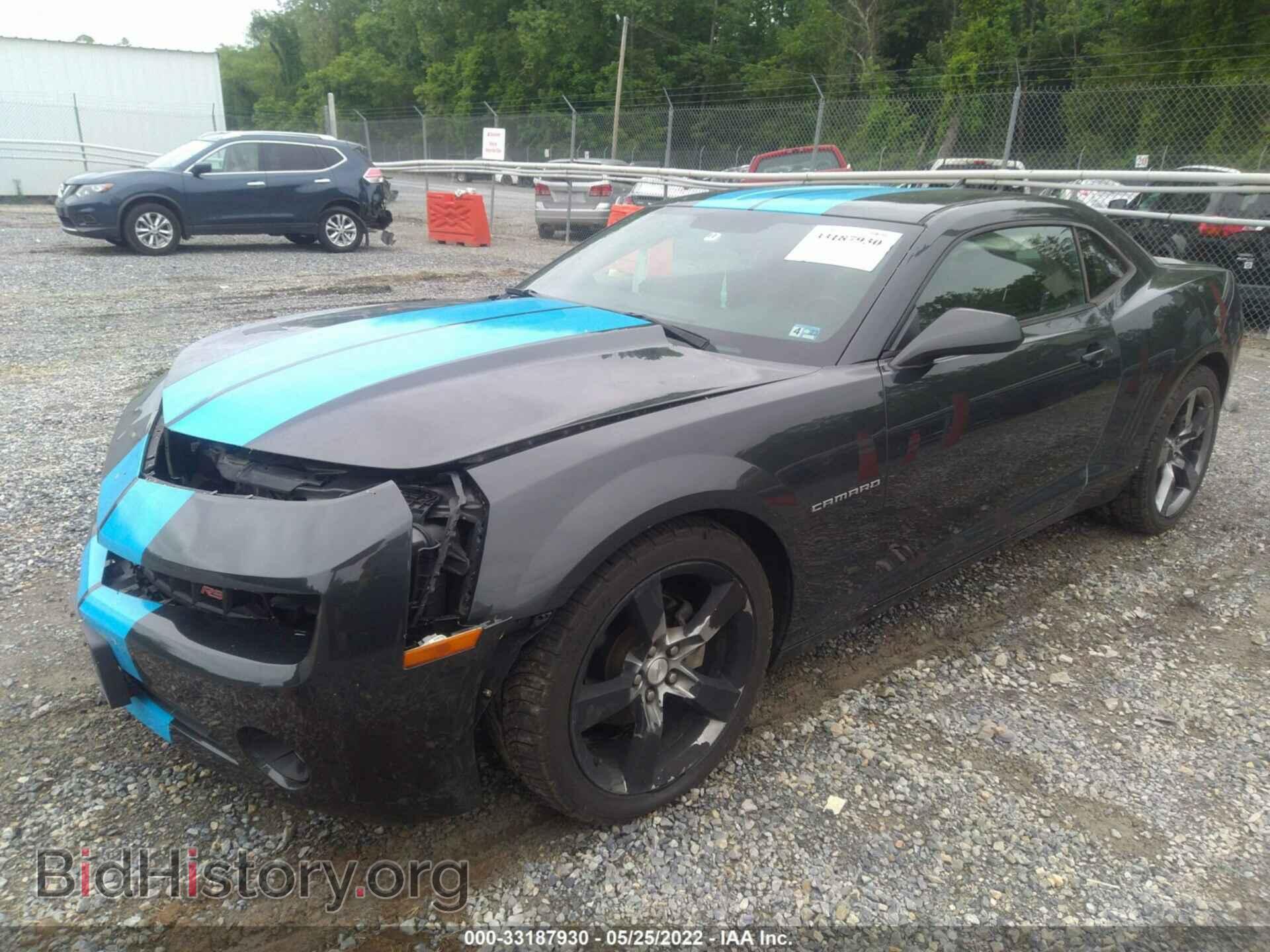 2012 CHEVROLET CAMARO - VIN: 2G1FB1E32C9164348 - Фото 2
