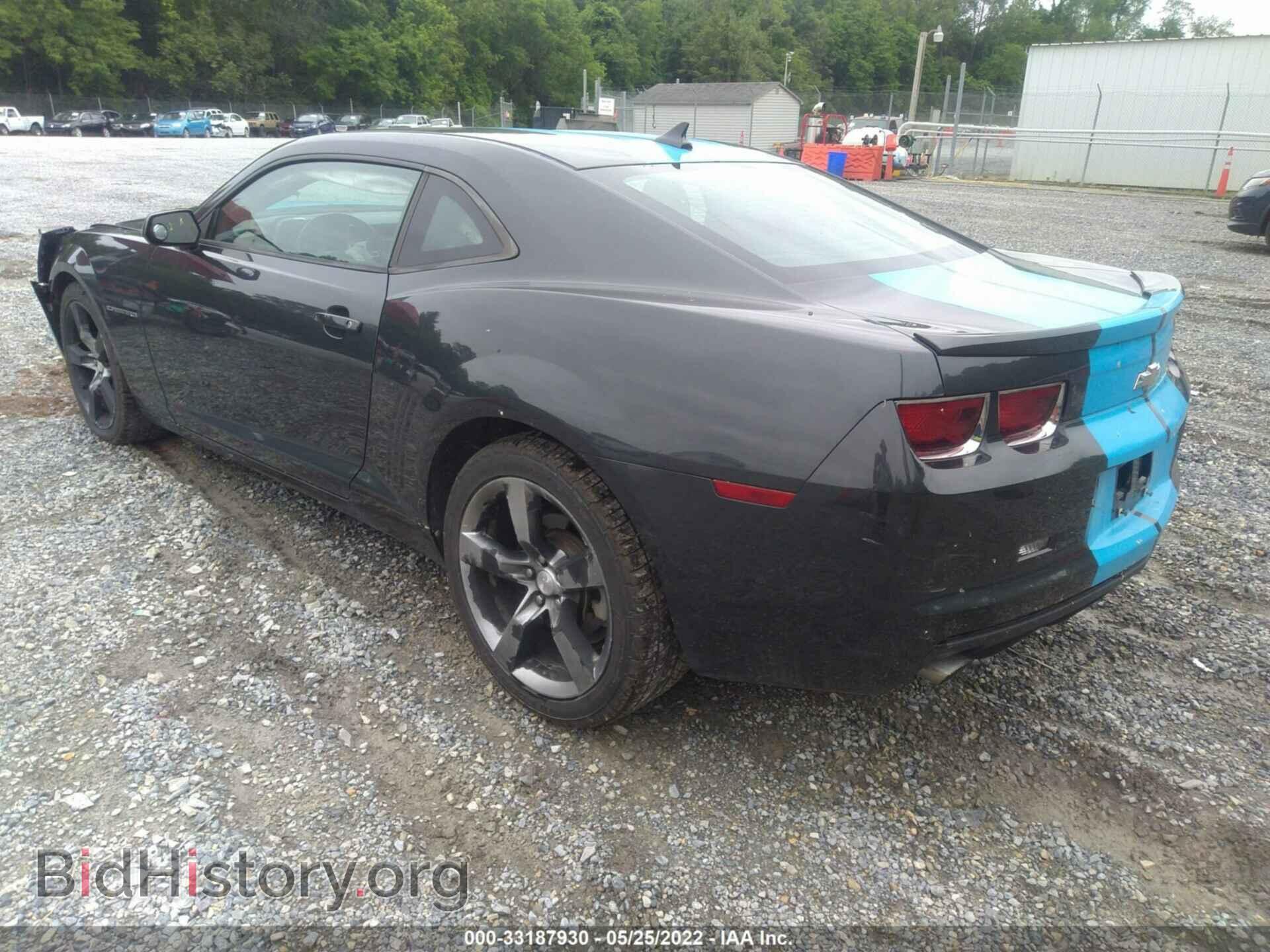 2012 CHEVROLET CAMARO - VIN: 2G1FB1E32C9164348 - Фото 3
