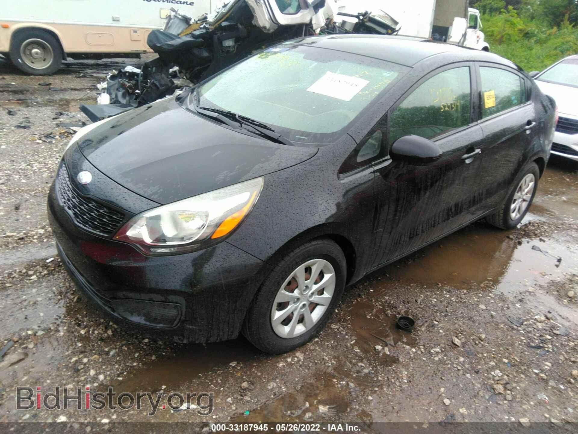 2014 KIA RIO - VIN: KNADM4A34E6330697 - Фото 2
