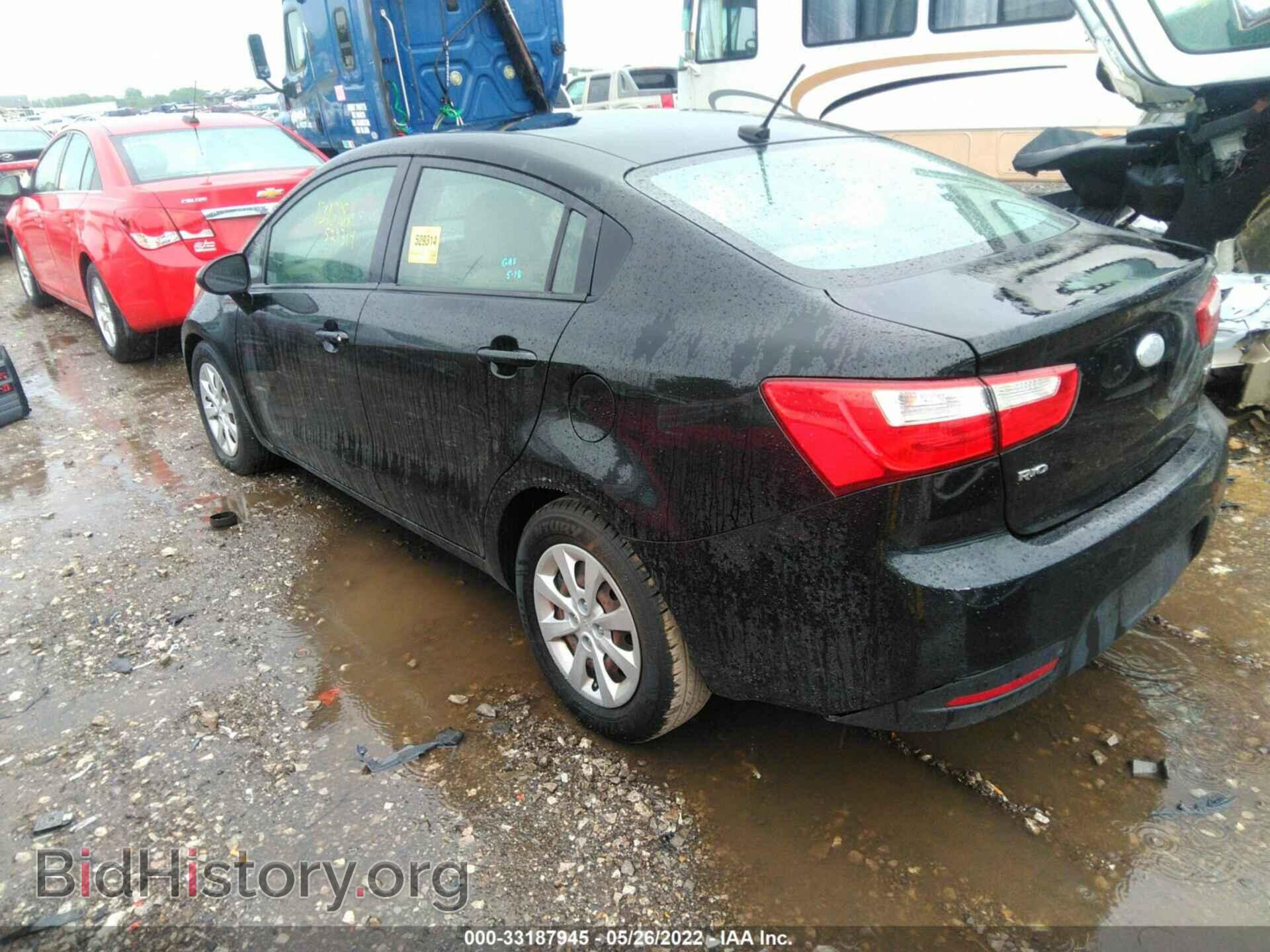 2014 KIA RIO - VIN: KNADM4A34E6330697 - Фото 3