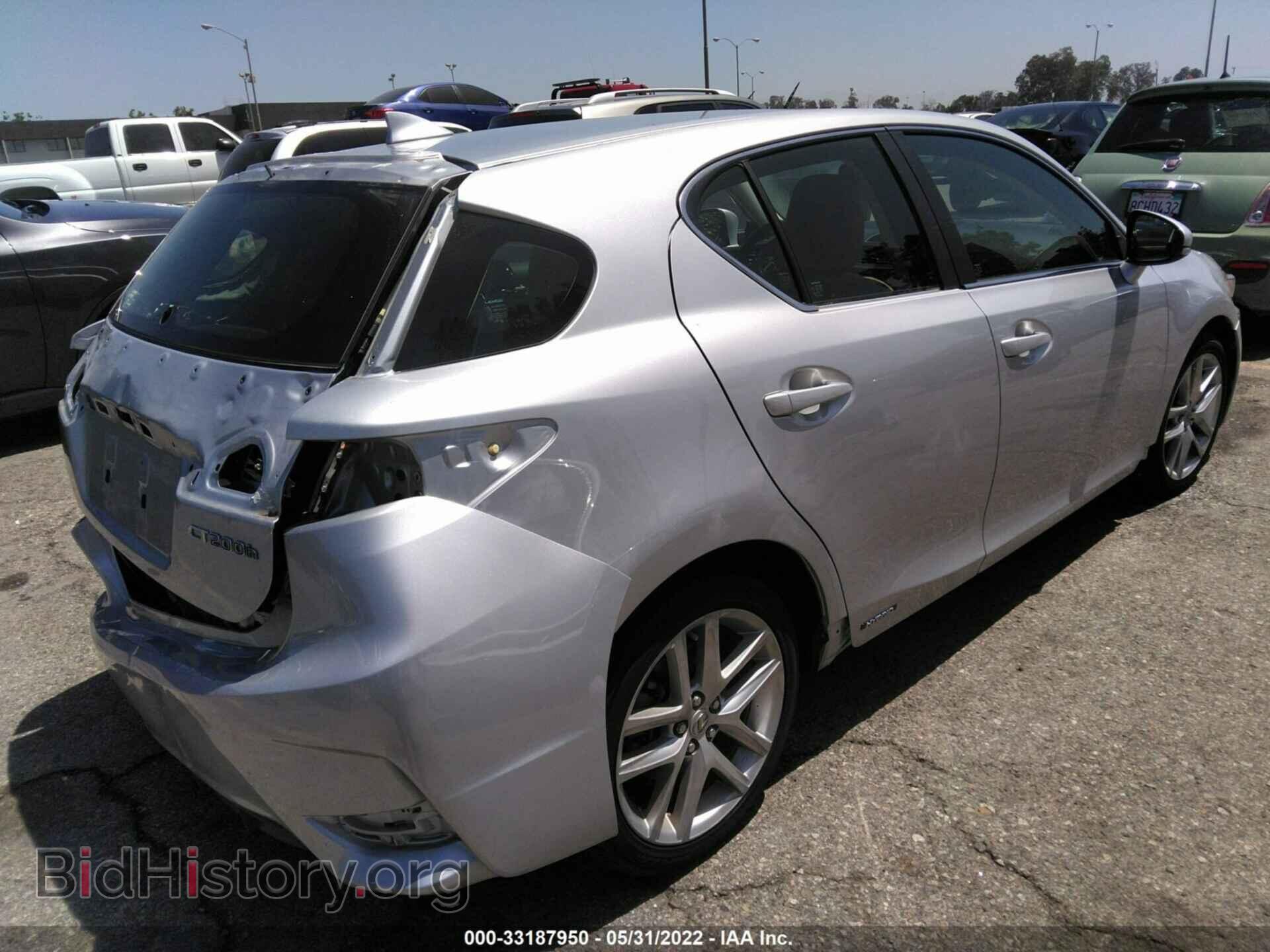 2015 LEXUS CT 200H - VIN: JTHKD5BH3F2247652 - Фото 4