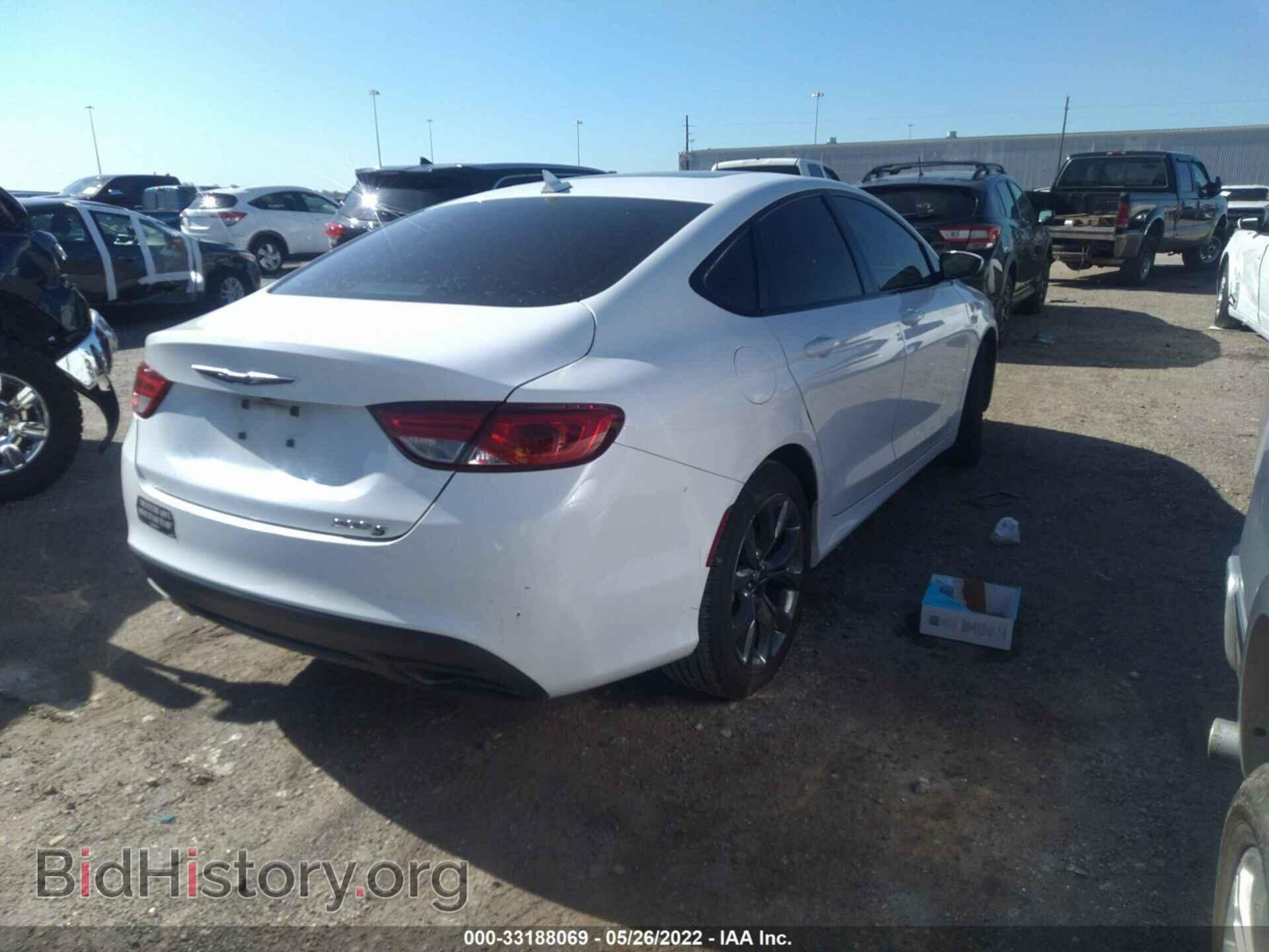 2015 CHRYSLER 200 - VIN: 1C3CCCBG2FN604780 - Фото 4