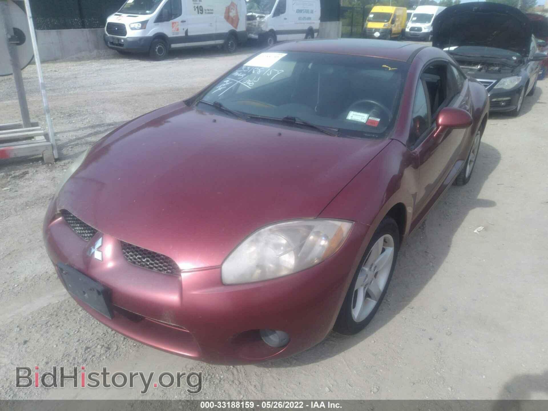 2006 MITSUBISHI ECLIPSE - VIN: 4A3AK24F56E038132 - Photo 2