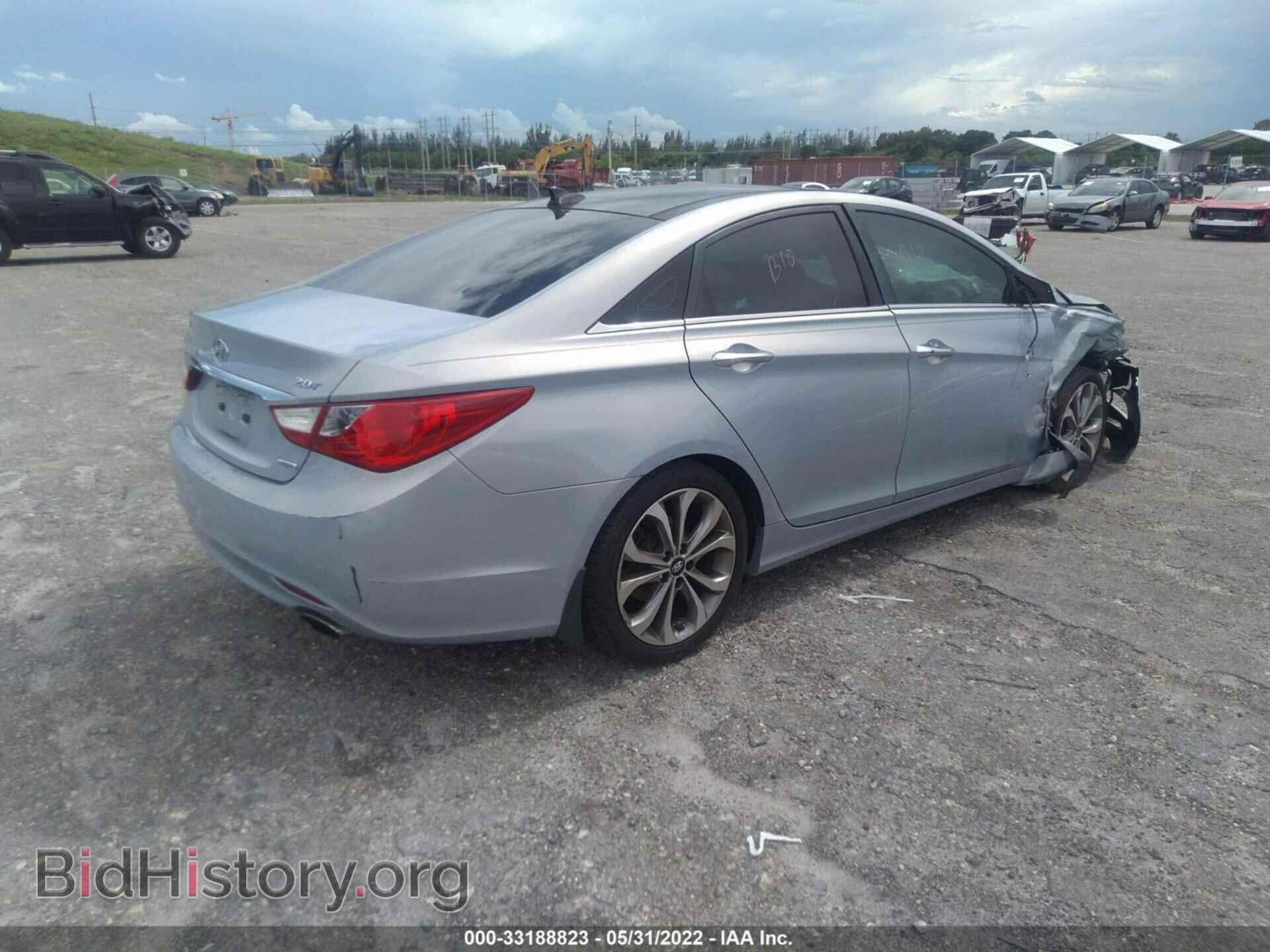 2013 HYUNDAI SONATA - VIN: 5NPEC4ABXDH676582 - Фото 4