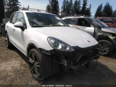 2013 Porsche CAYENNE, белый — VIN WP1AA2A23DLA03782, IAAI