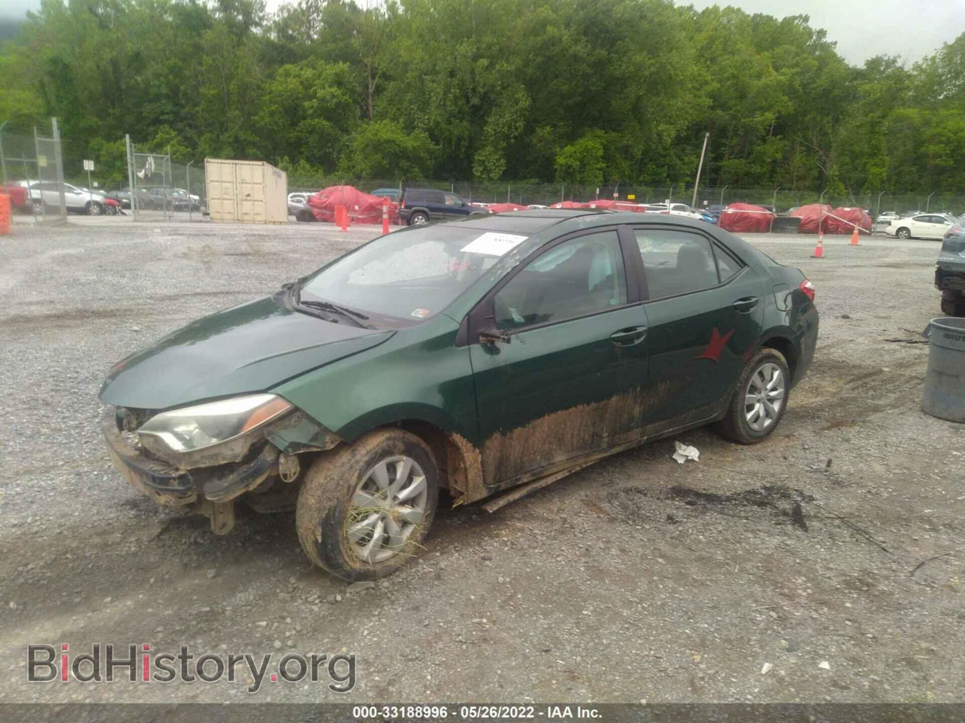 2014 TOYOTA COROLLA - VIN: 2T1BURHE7EC133630 - Фото 2