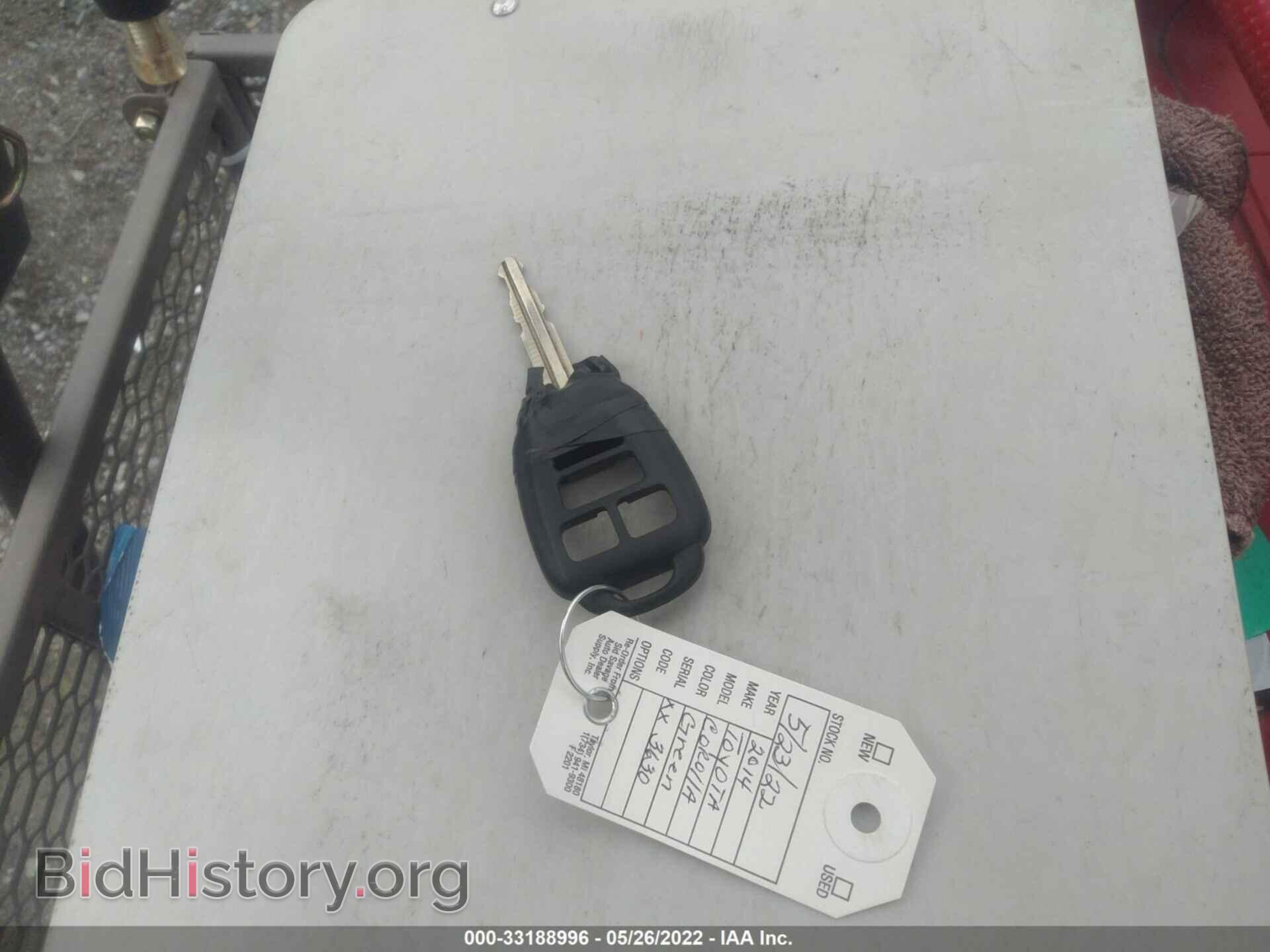 2014 TOYOTA COROLLA - VIN: 2T1BURHE7EC133630 - Фото 11