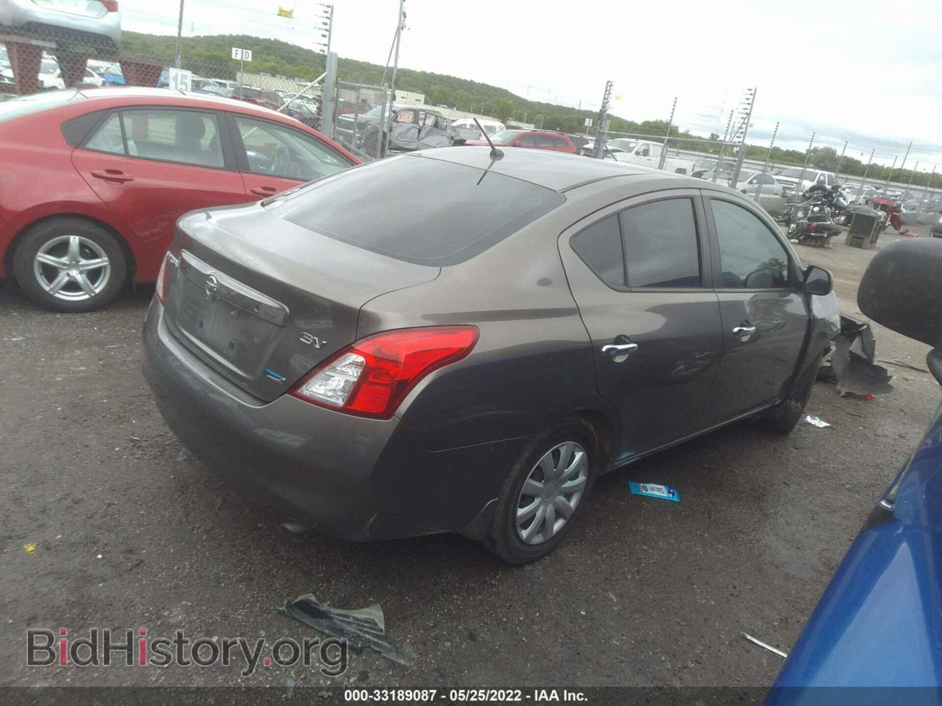 2012 NISSAN VERSA - VIN: 3N1CN7AP6CL904075 - Фото 4